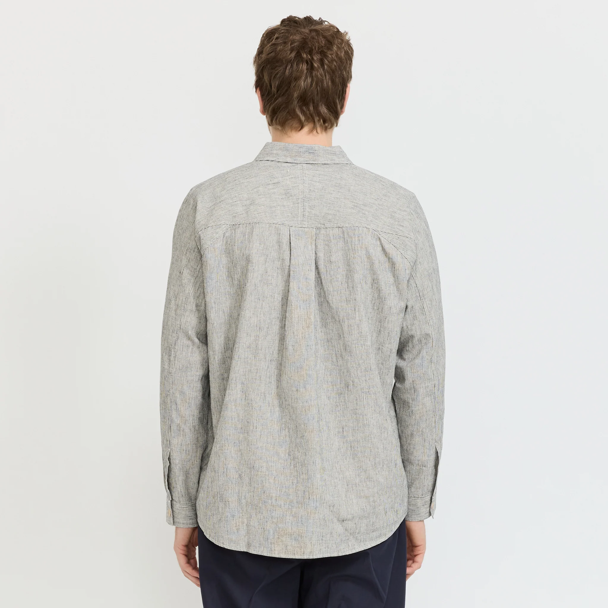 Raglan Shirt Black Microstripe - Image 4
