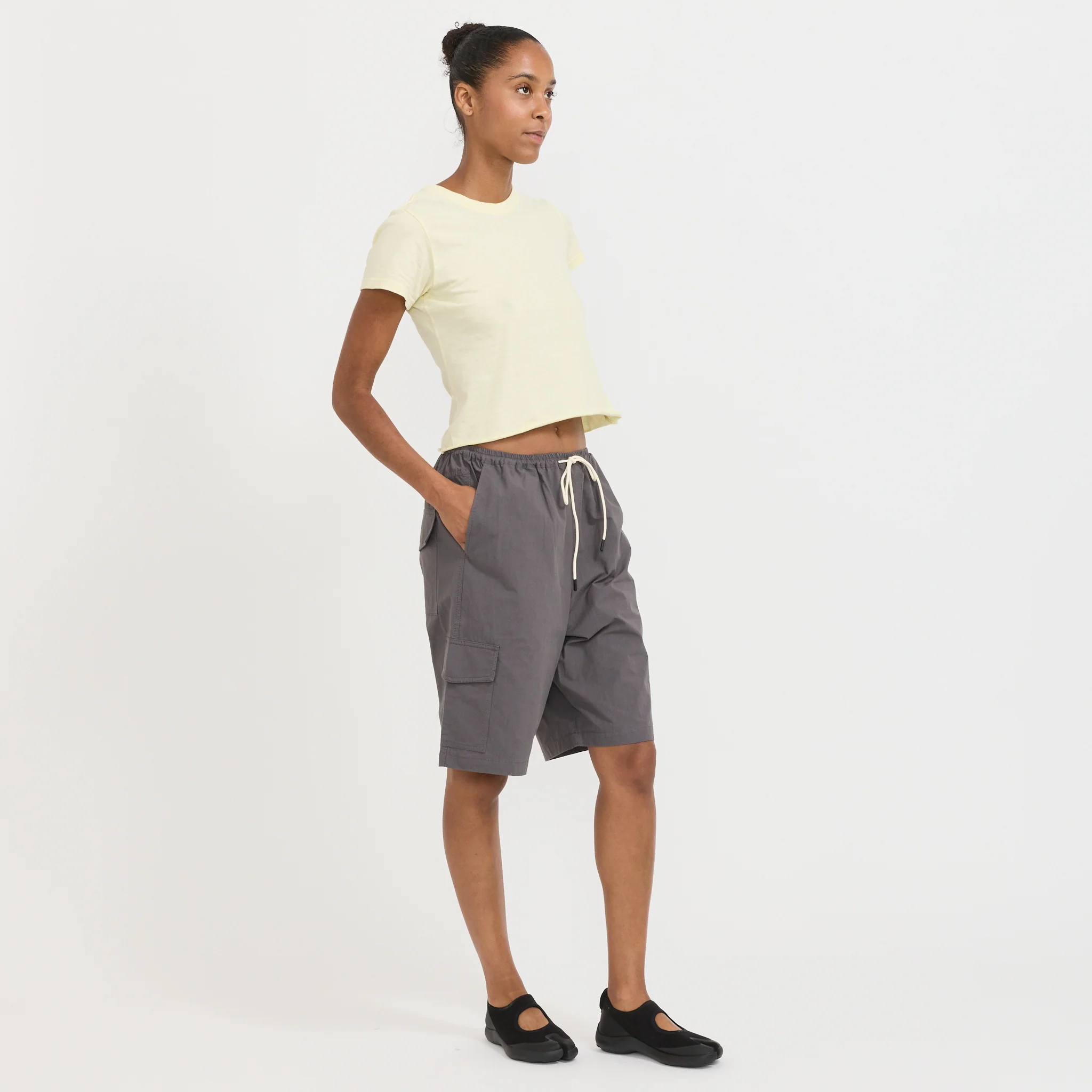 Raw Edge Baby T-Shirt Lemon Sorbet - Image 6