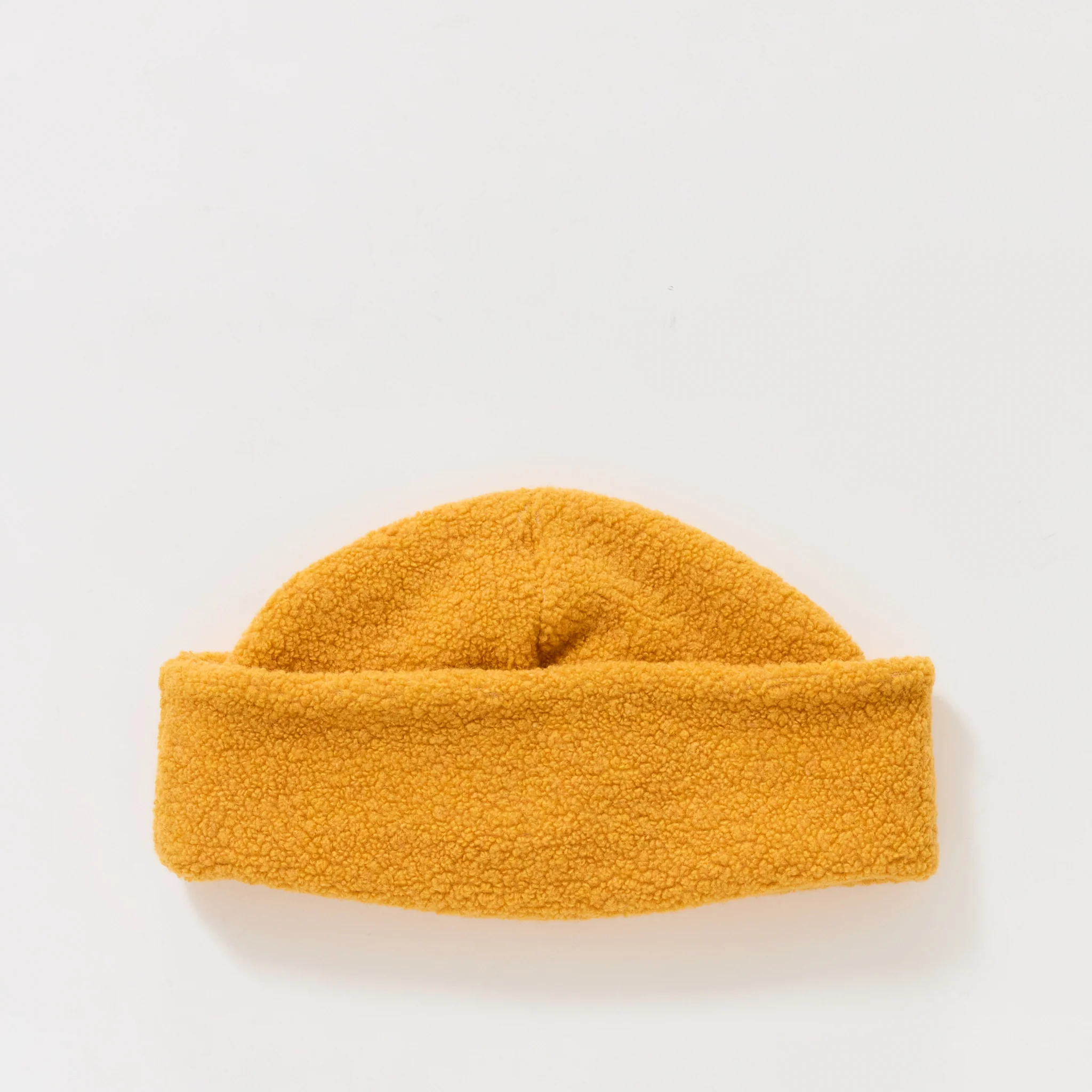 Recycled Wool Watch Cap Yellow