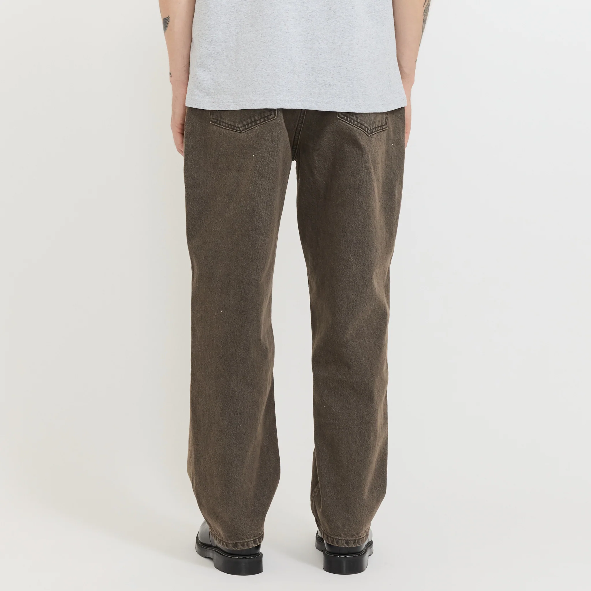 Relaxed Jeans Brown - Image 4