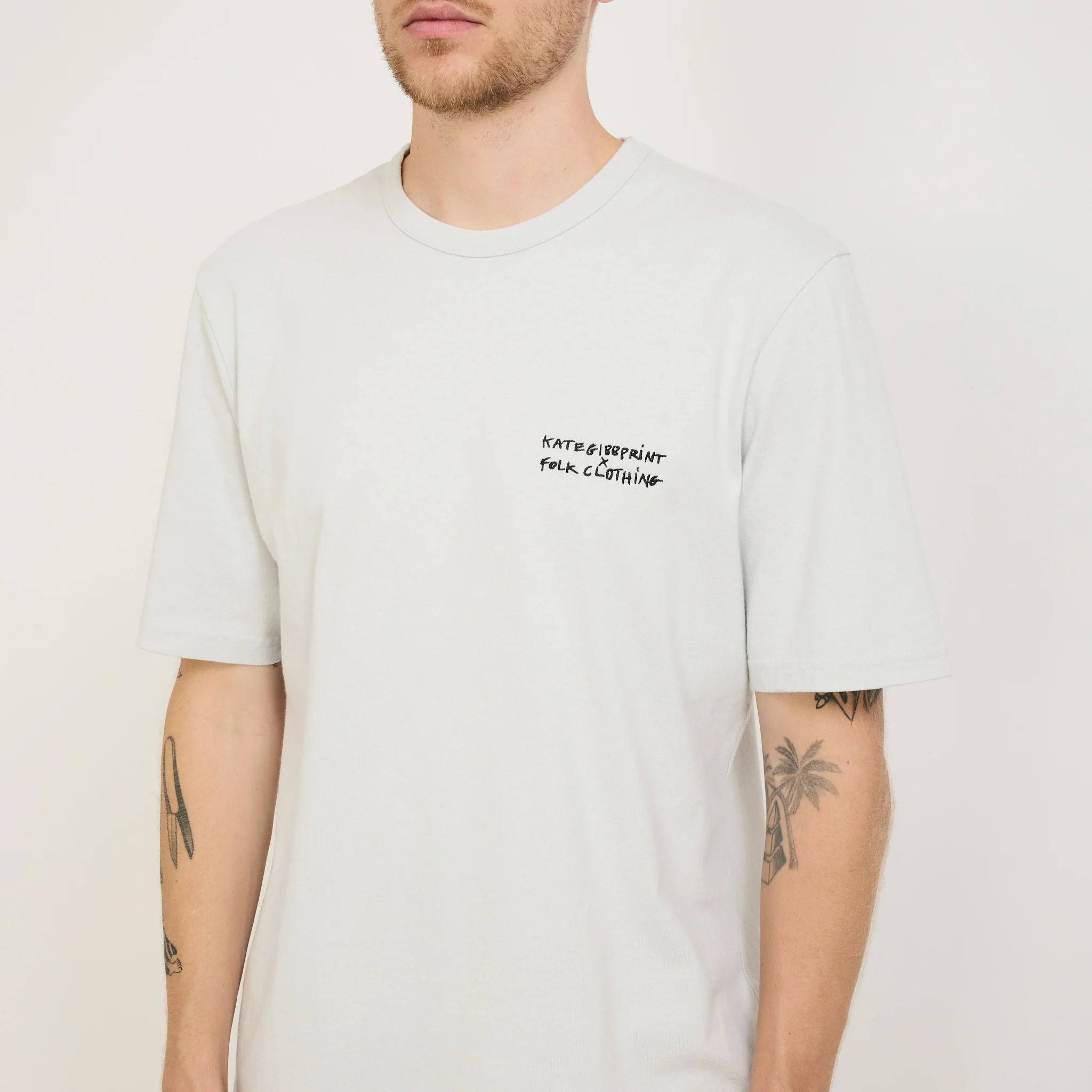 Relaxed Tee Ice Blue Icon Print KG - Image 5