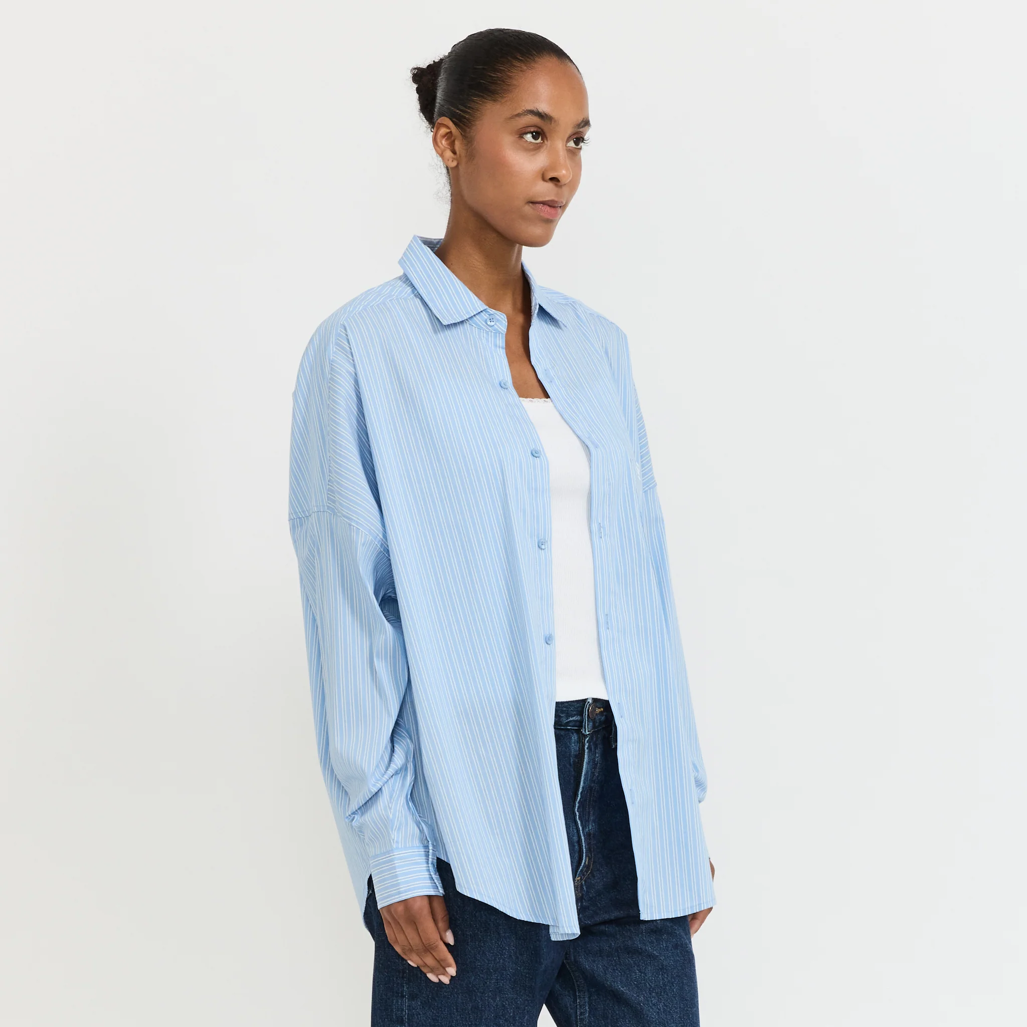 Reva Shirt Blue - Image 3