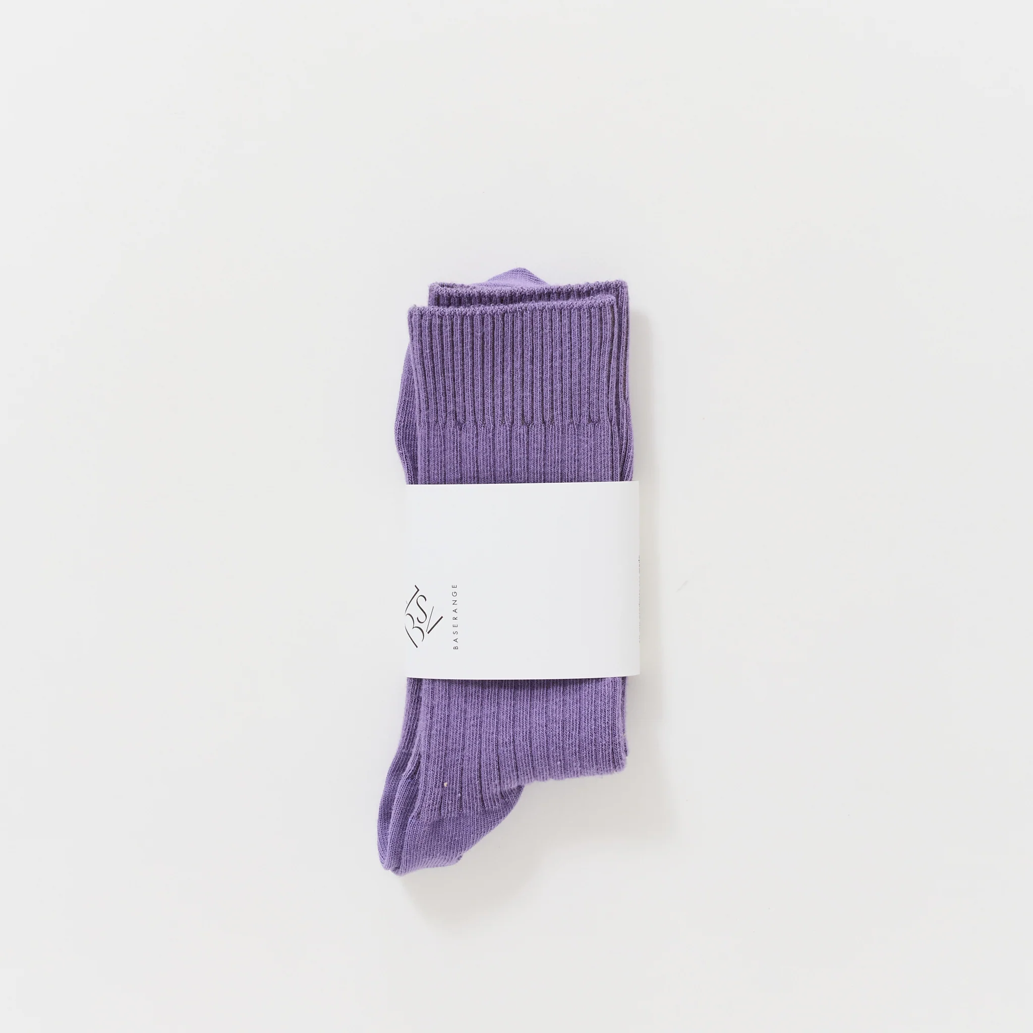Rib Overankle Socks Poa Purple - Image 2