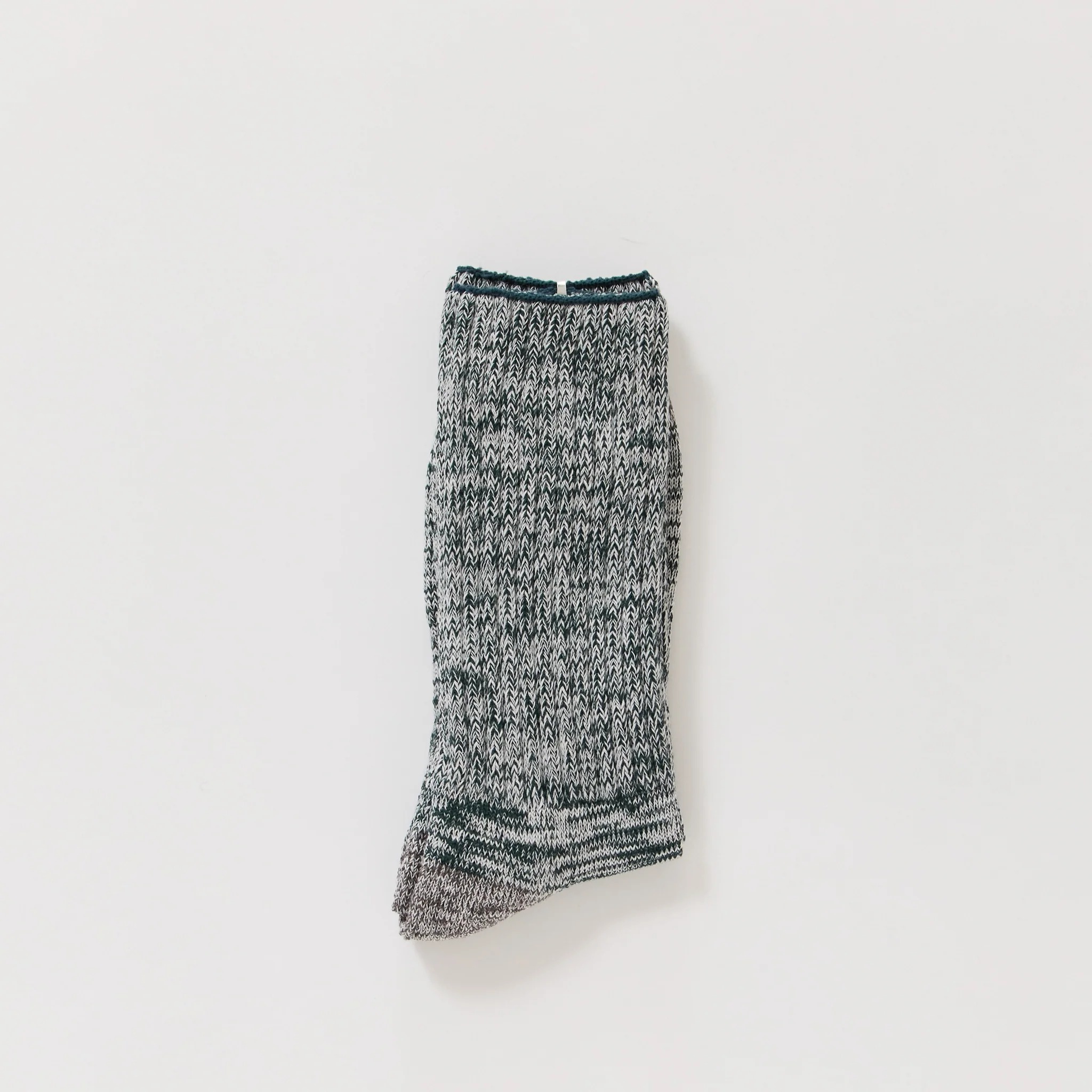 Ribbed Crew Socks Green - Image 2