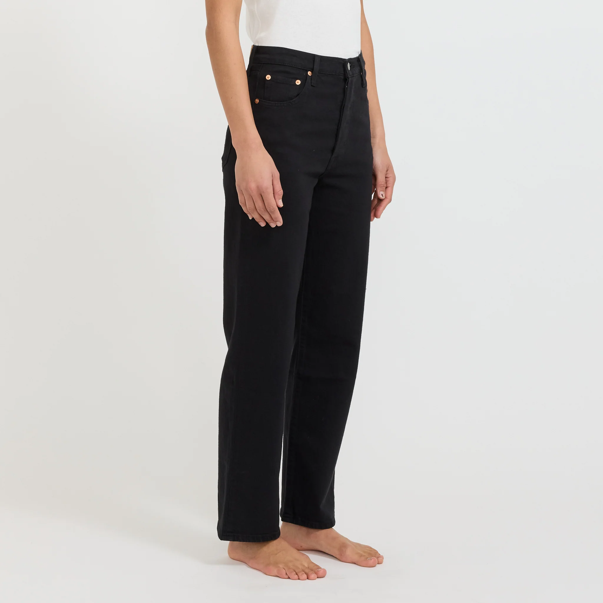 Ribcage Straight Ankle Black Sprout - Image 3