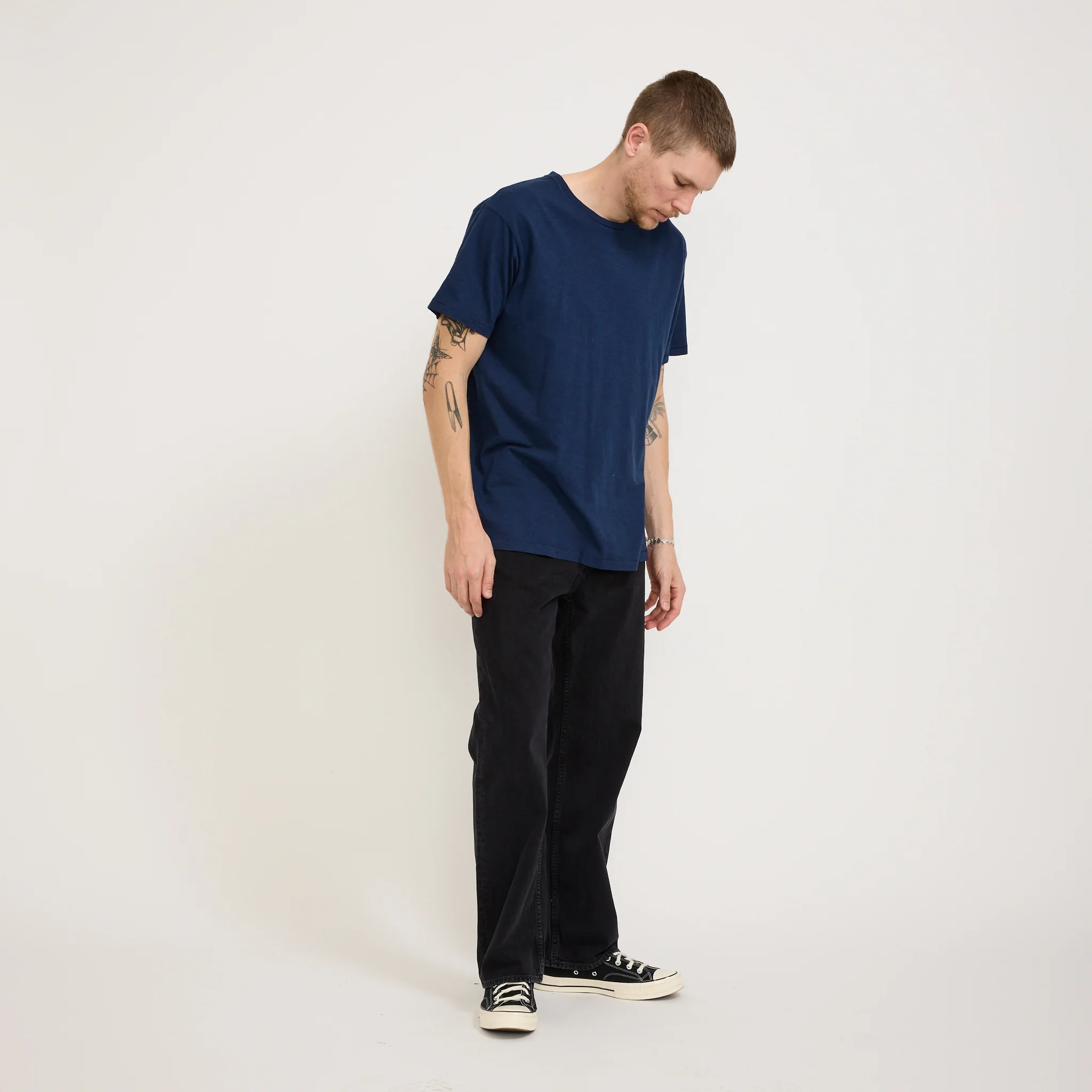 Roffe T-Shirt French Blue - Image 2