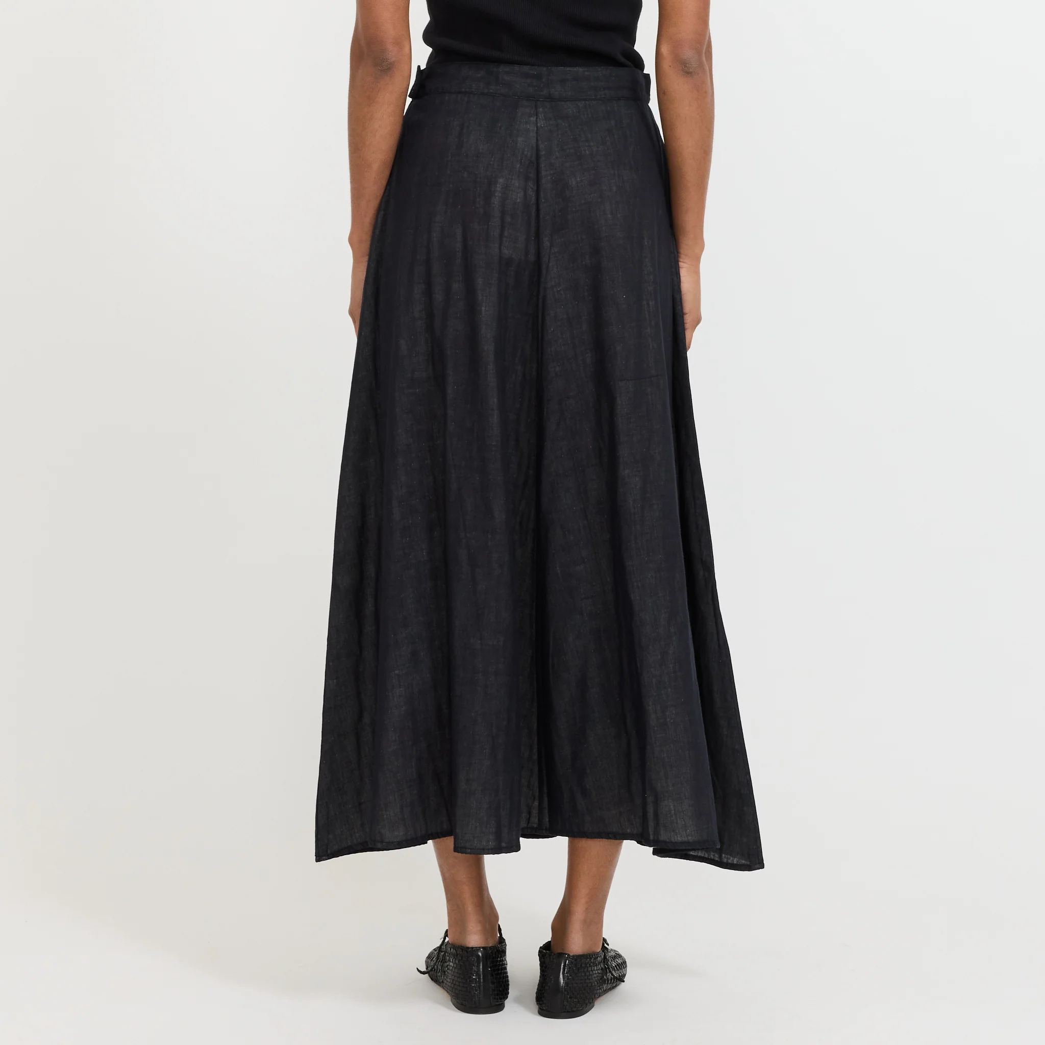 Rotation Skirt Black Ecru - Image 4
