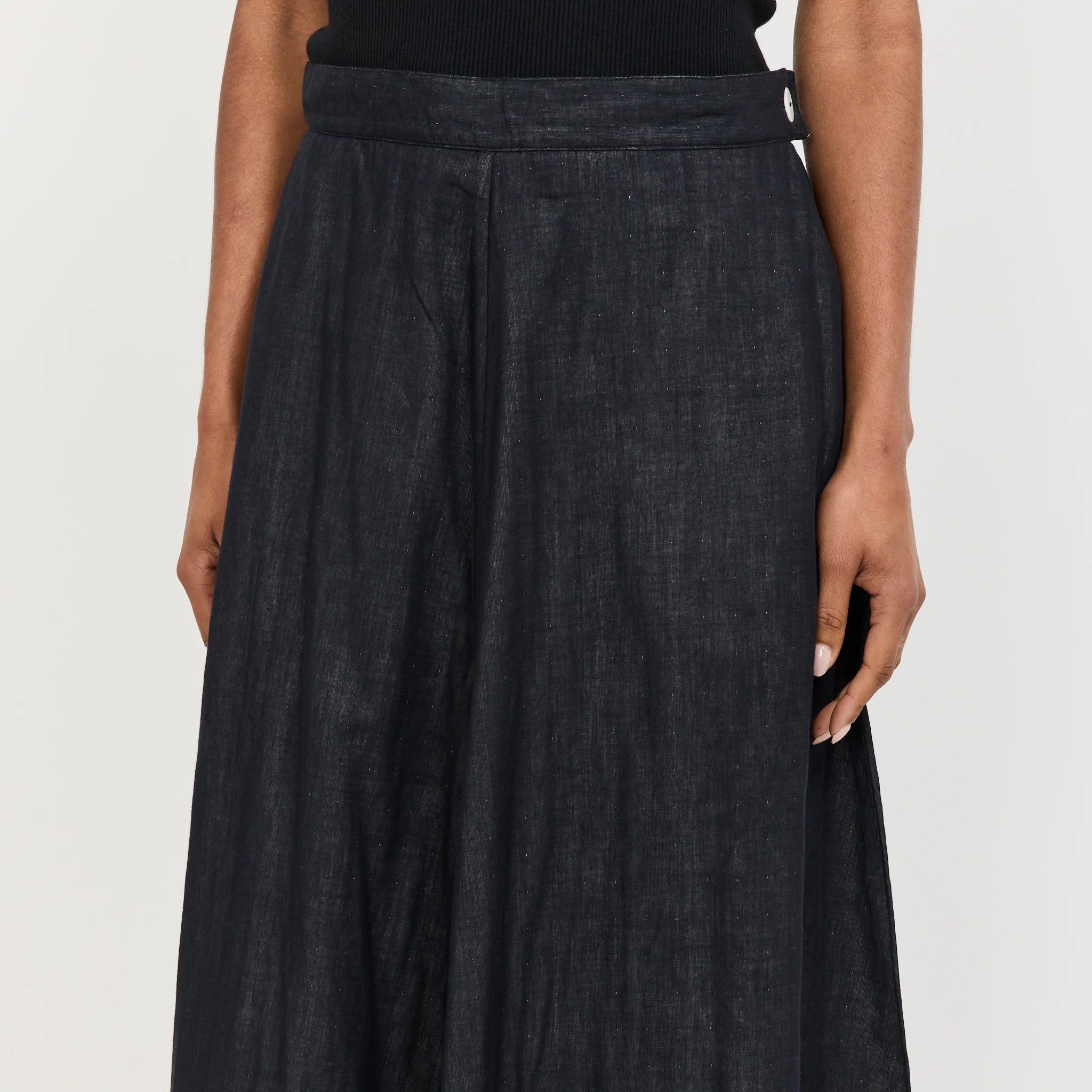 Rotation Skirt Black Ecru - Image 5