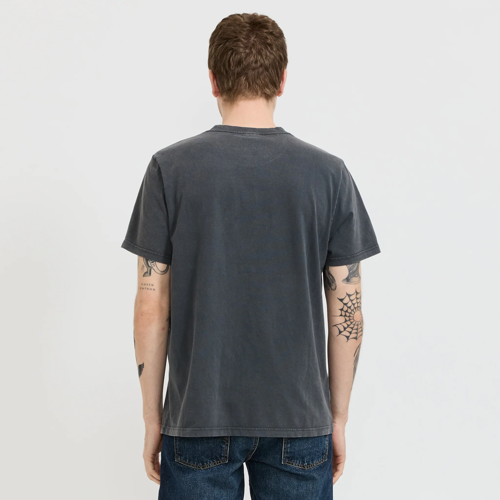 Roy Raw Tracks T-Shirt Antracite - Image 3