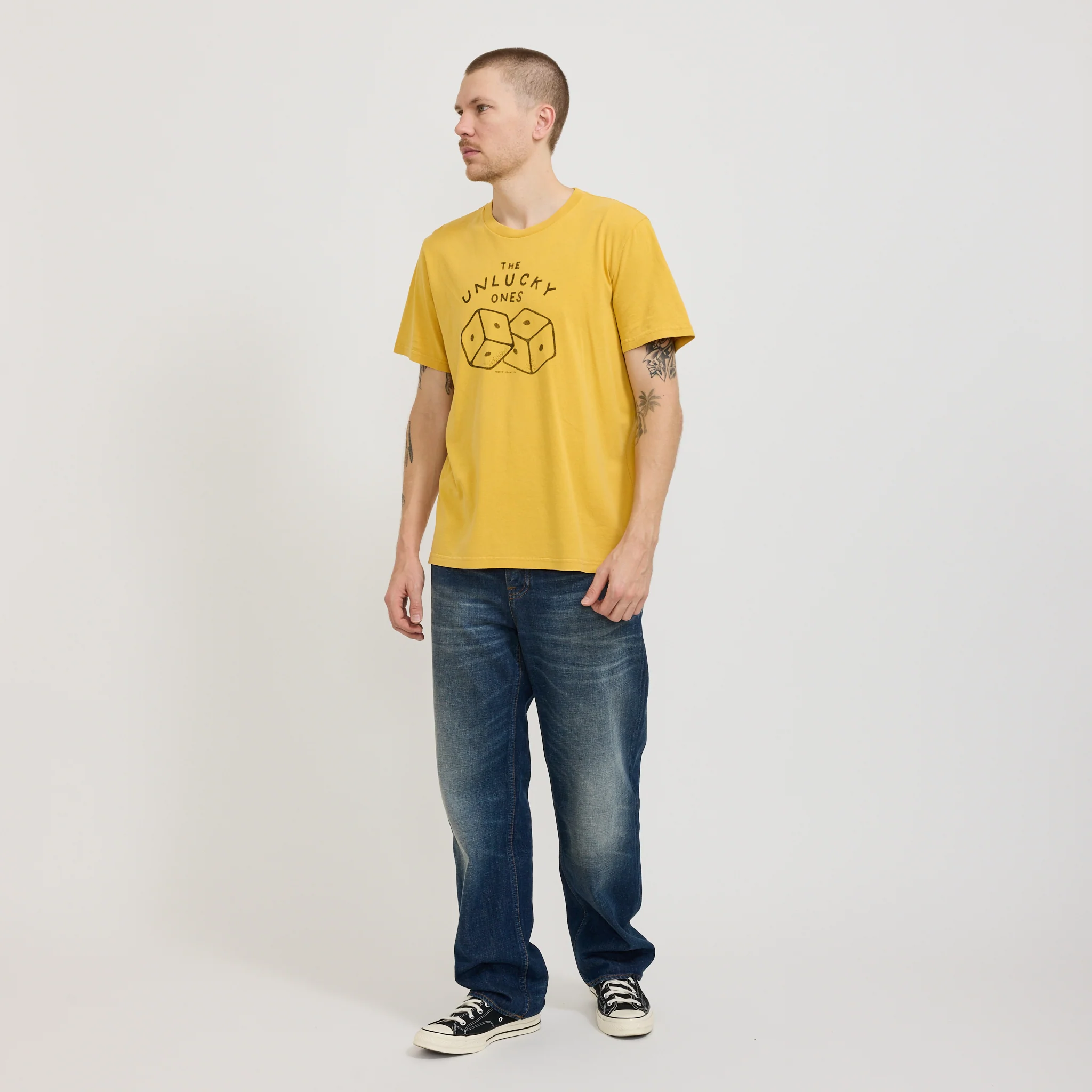 Roy Unlucky T-Shirt Yellow - Image 2