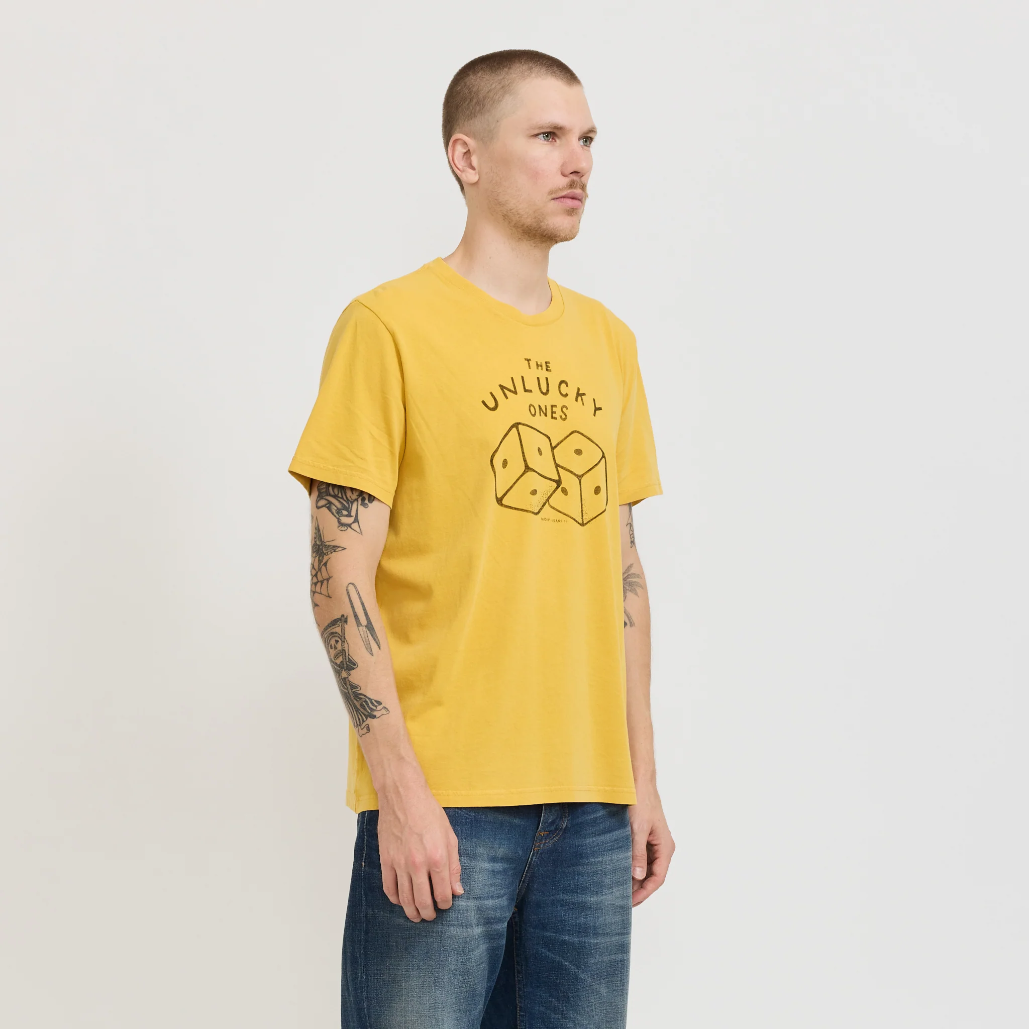 Roy Unlucky T-Shirt Yellow - Image 3