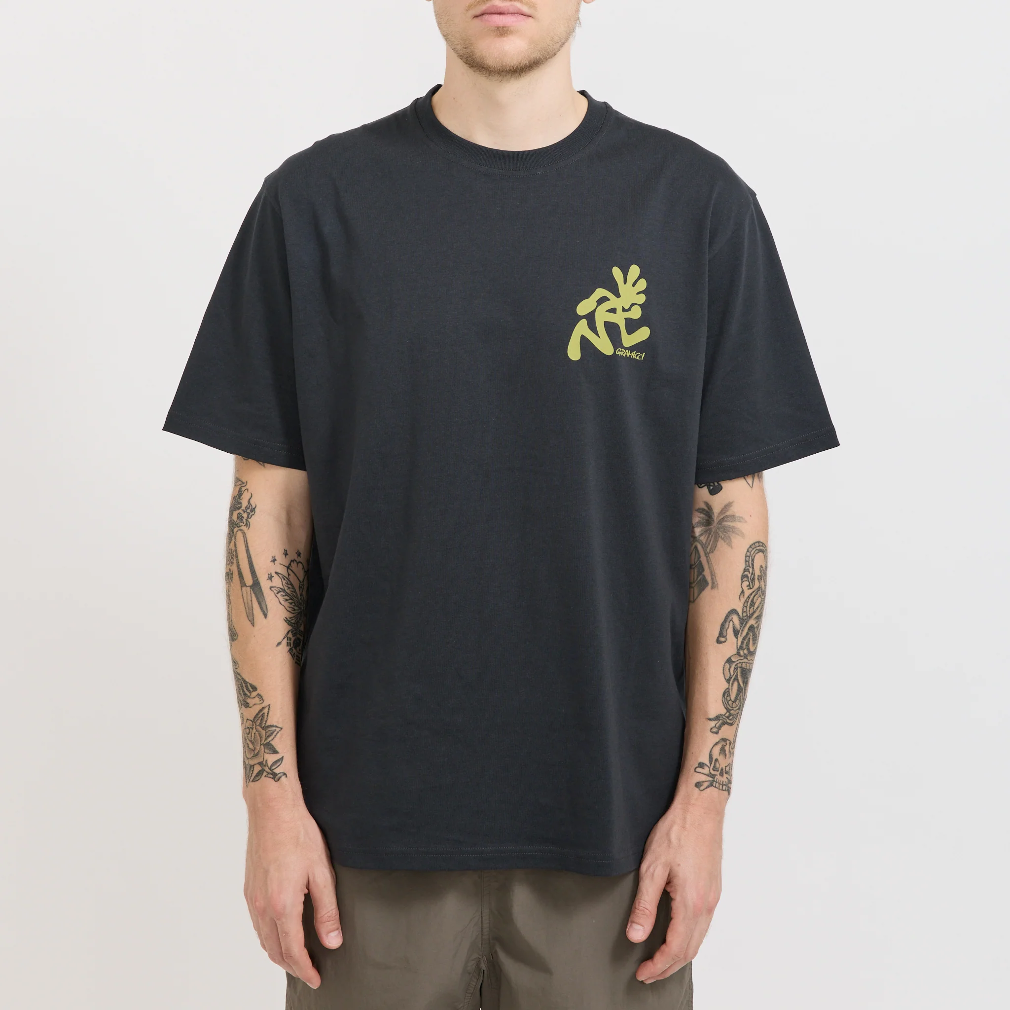 Running Man Tee Vintage Black - Image 5
