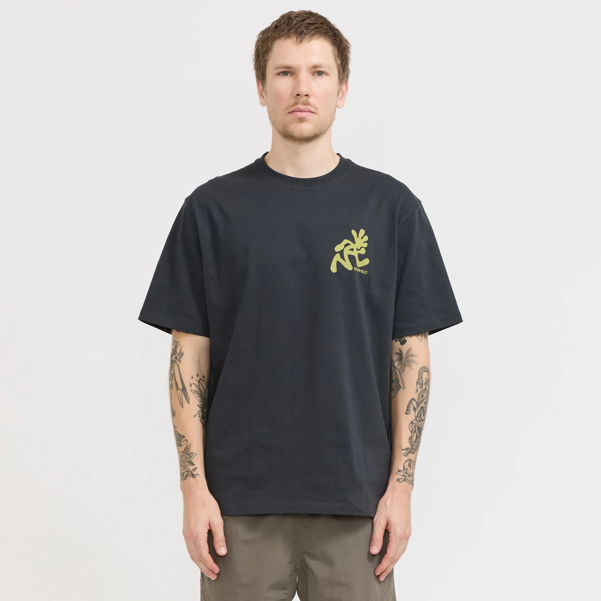 Running Man Tee Vintage Black - Image 6