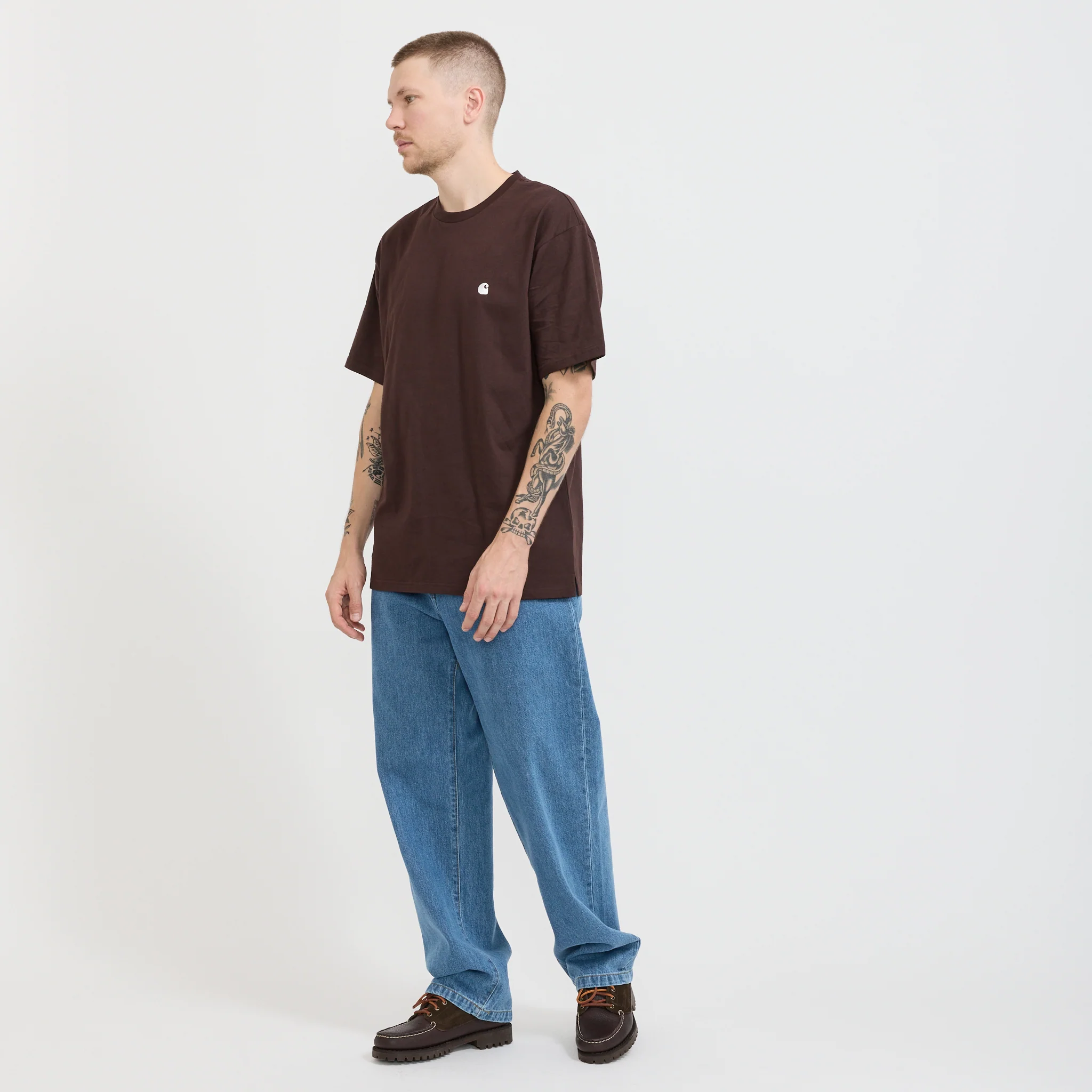 S/S Madison T-Shirt Palisander/Wax - Image 2