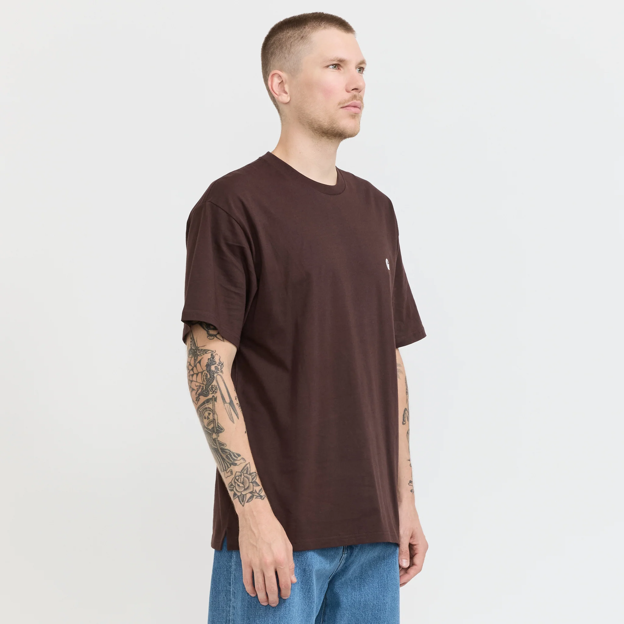 S/S Madison T-Shirt Palisander/Wax - Image 3