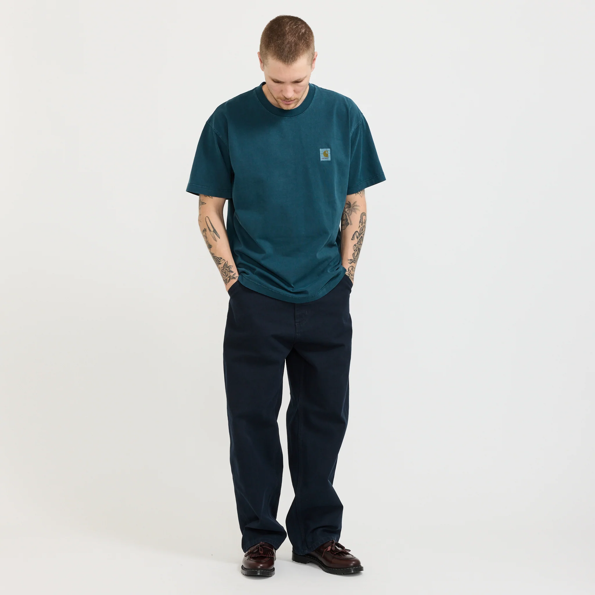 S/S Vista T-Shirt Deep Lagoon - Image 2