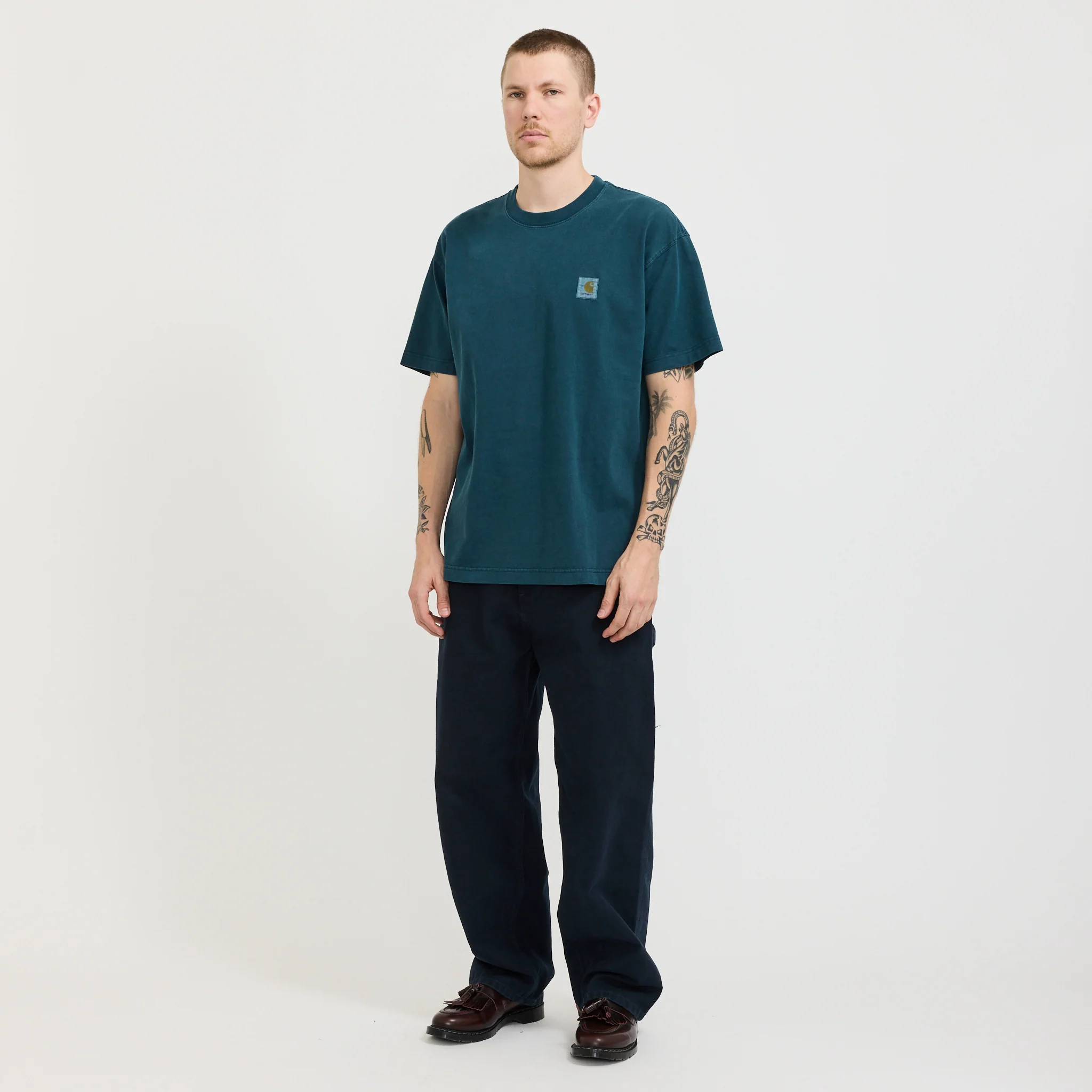 S/S Vista T-Shirt Deep Lagoon - Image 6