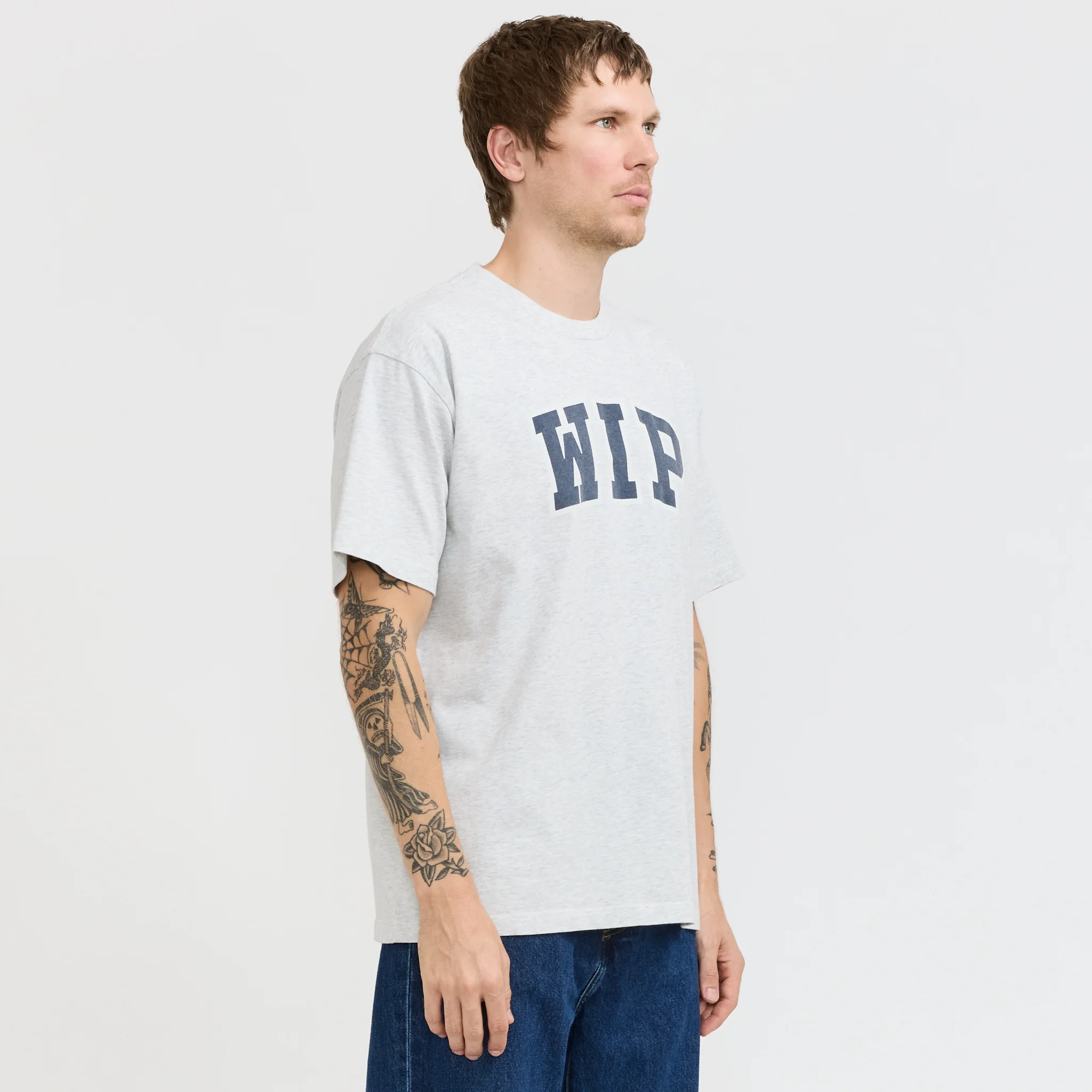 S/S WIP III T-Shirt Ash - Image 3