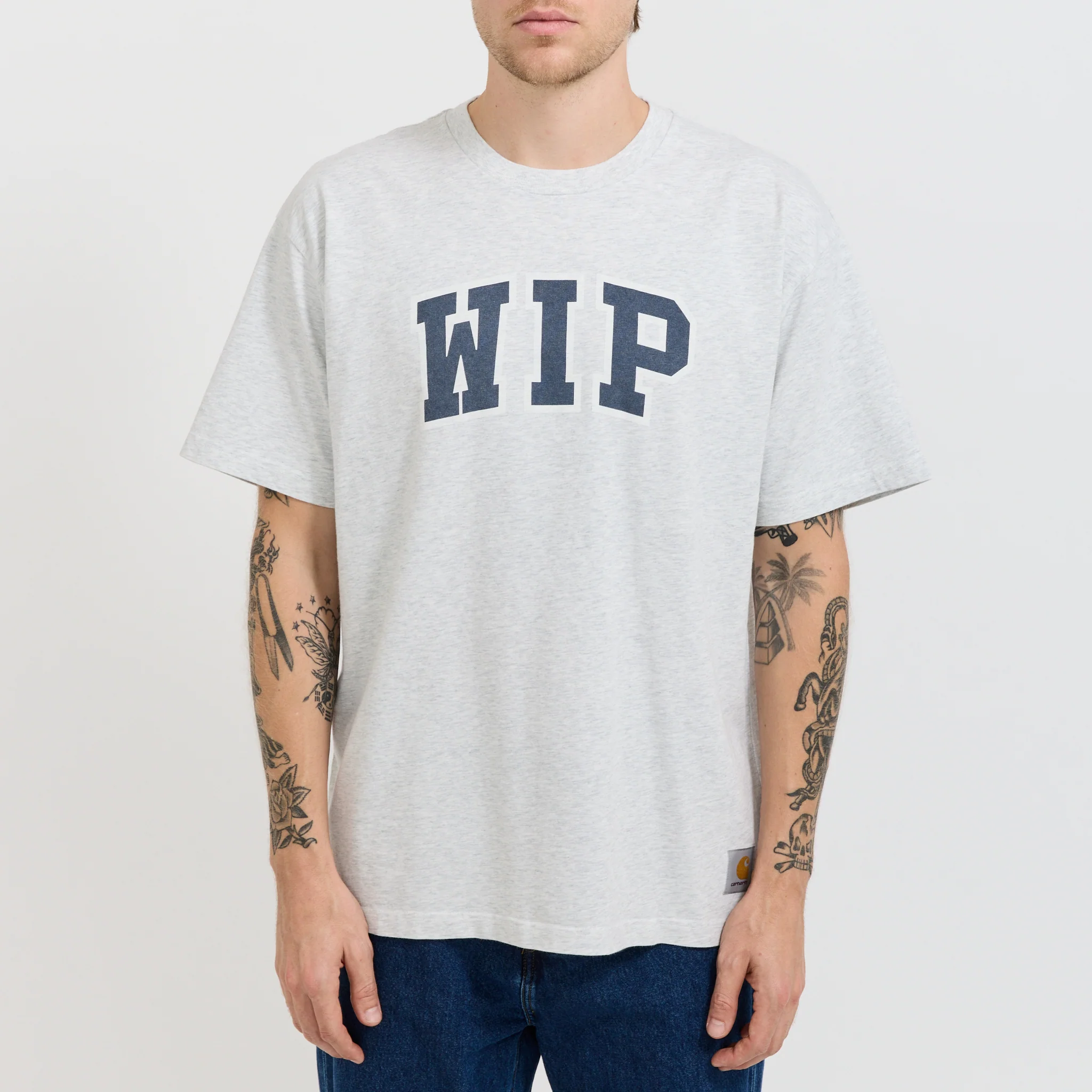 S/S WIP III T-Shirt Ash - Image 5