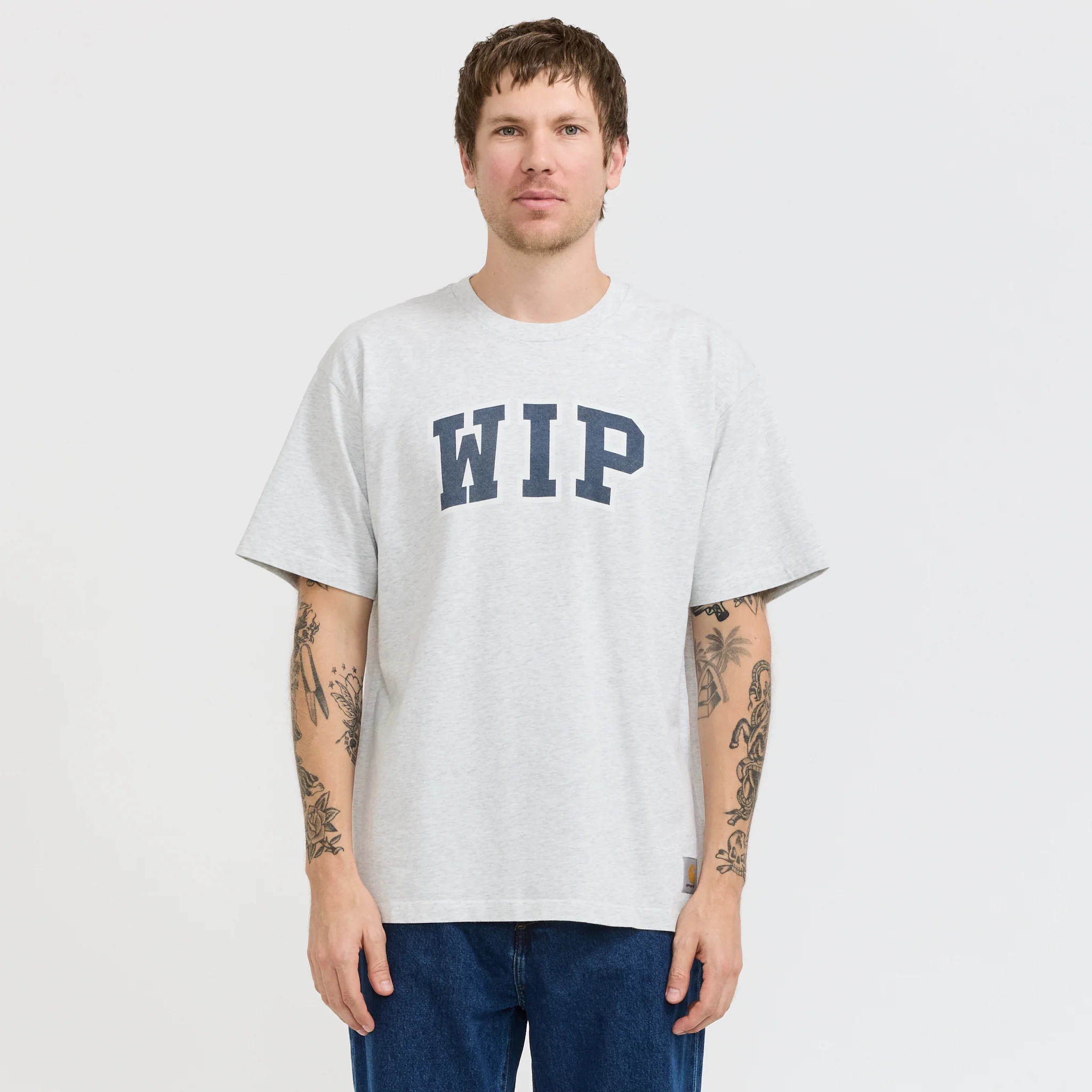 S/S WIP III T-Shirt Ash - Image 7