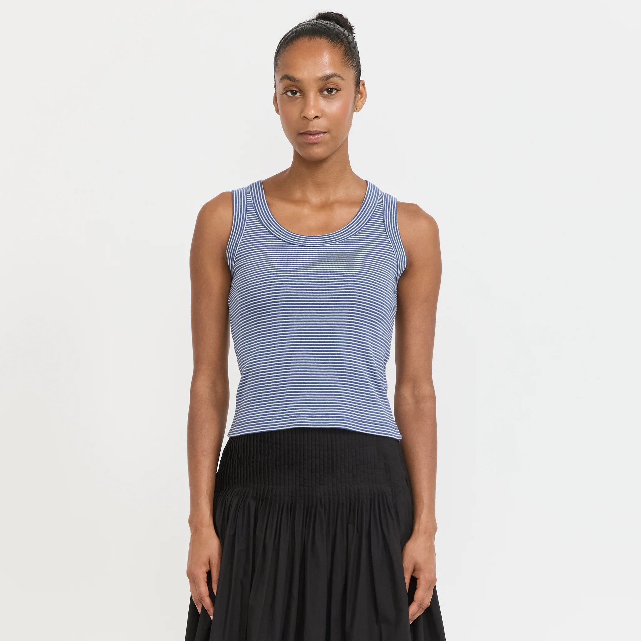 Sailor Sleeveless Top Blue