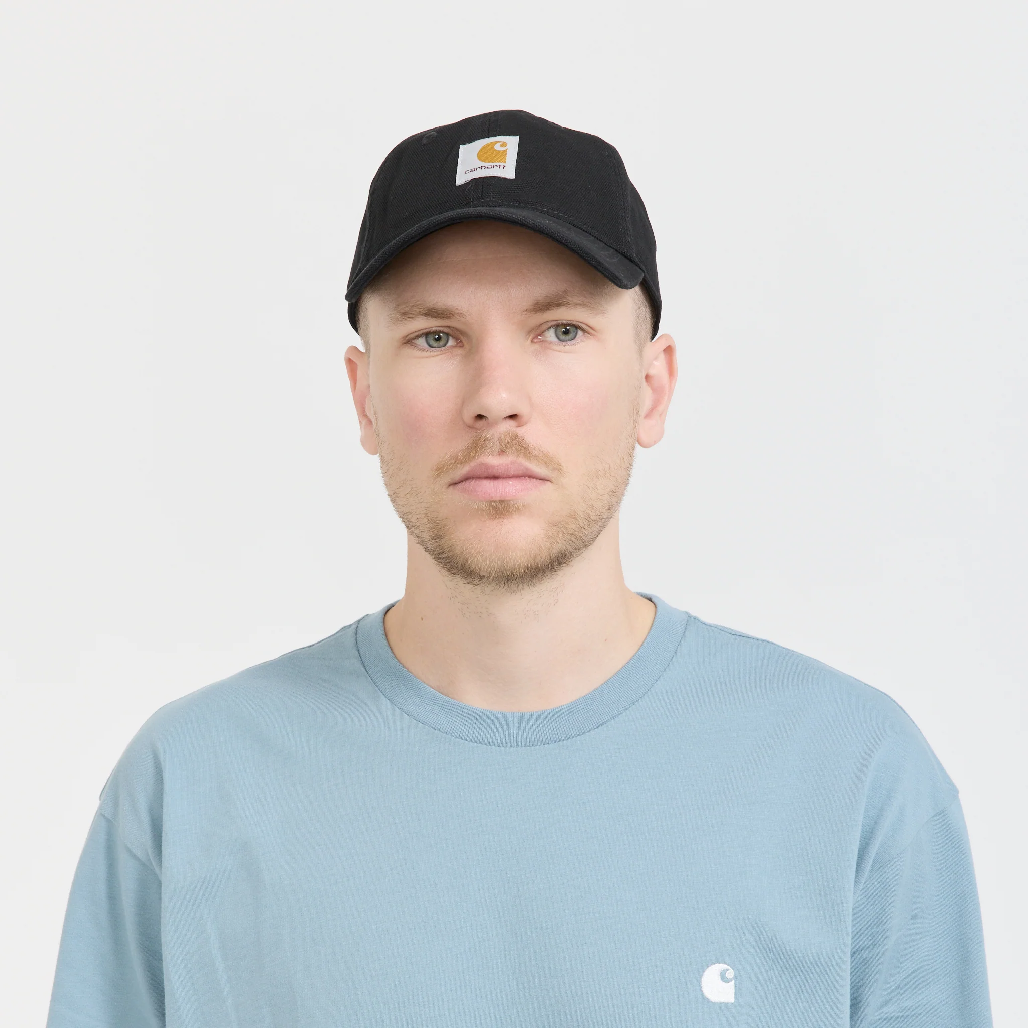 Selby Canvas Cap Black Stone Washed - Image 3