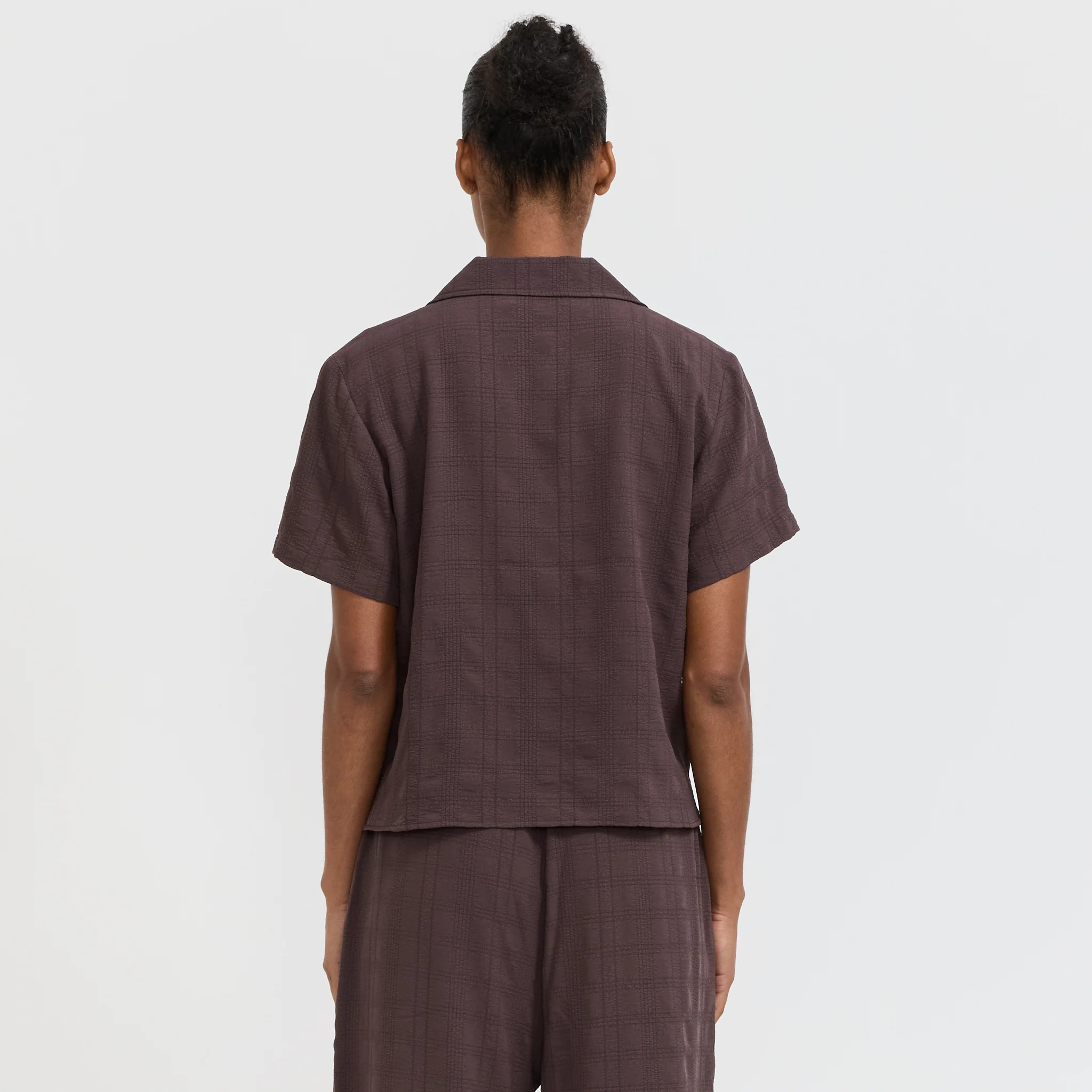 Selene Shirt Brown - Image 4
