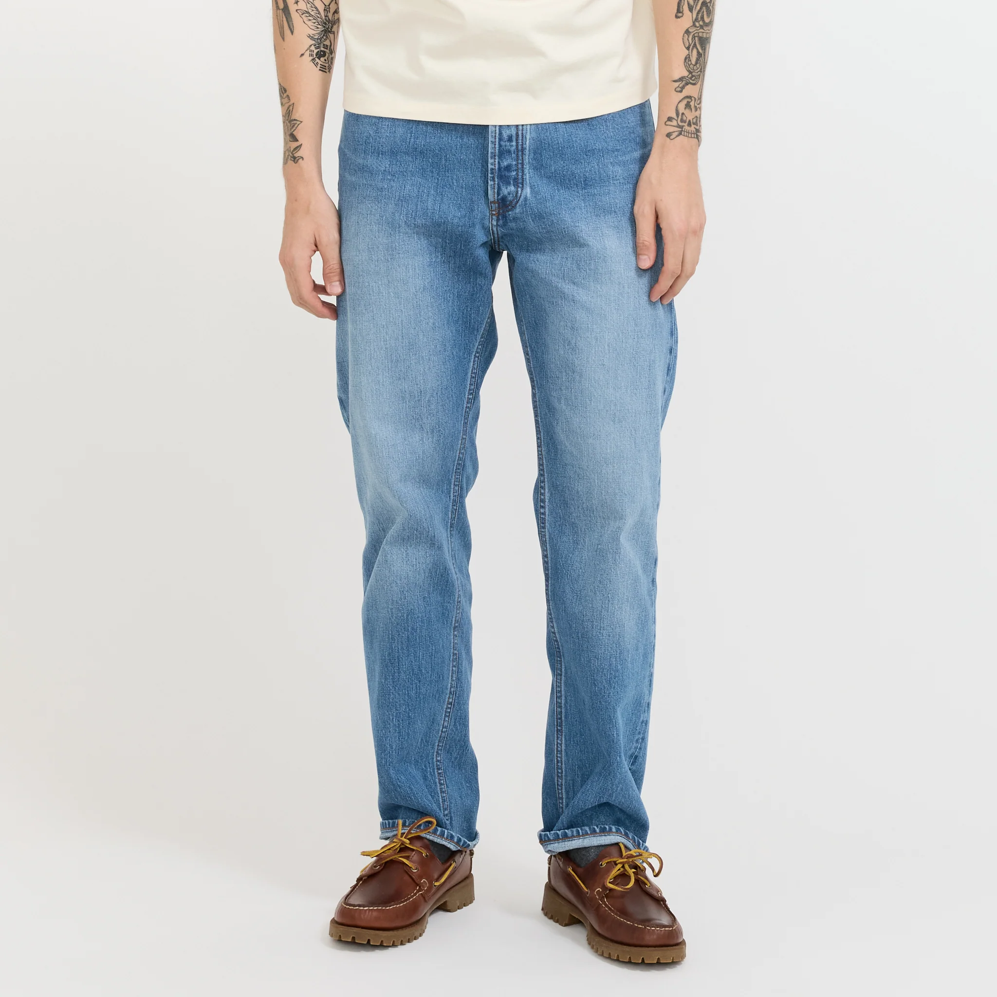 Selvedge Painter Pant Custom Fade