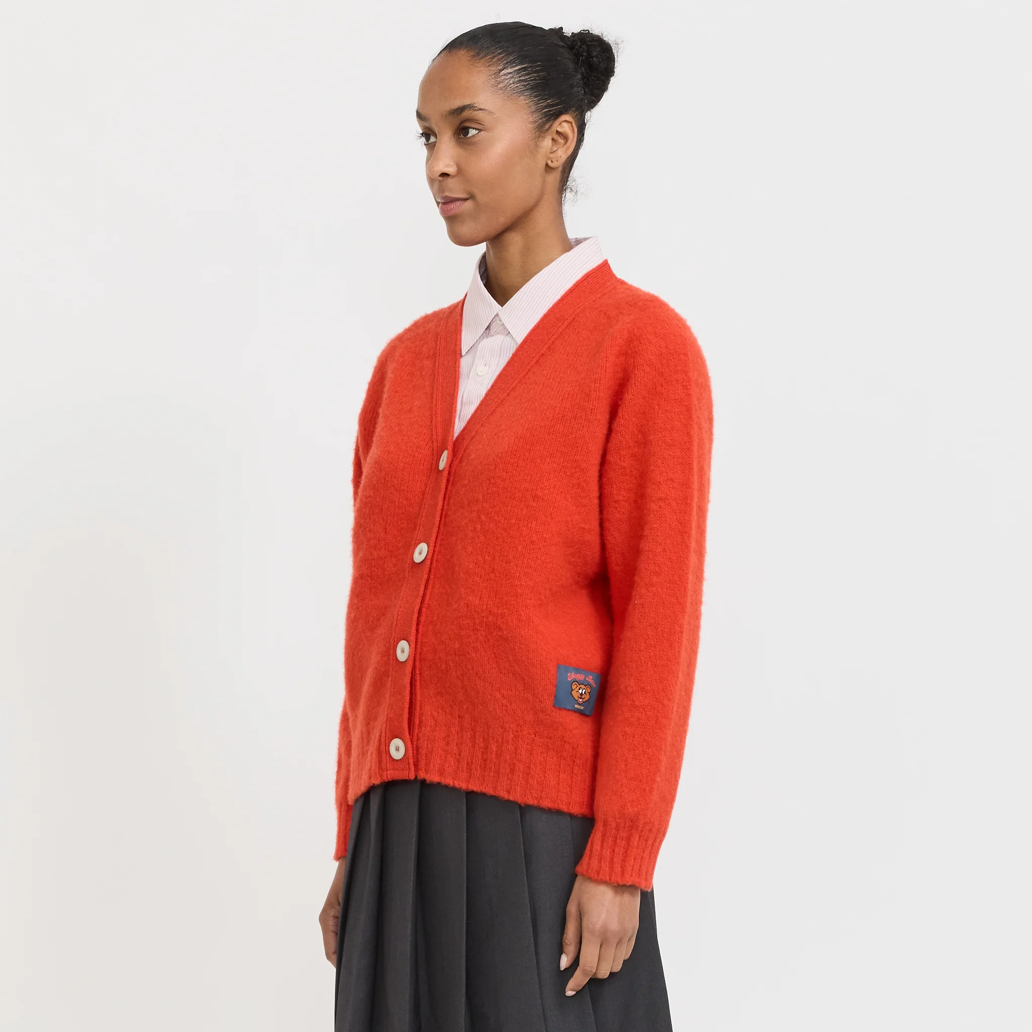 Shaggy Bear Woman Cardigan Passion - Image 4