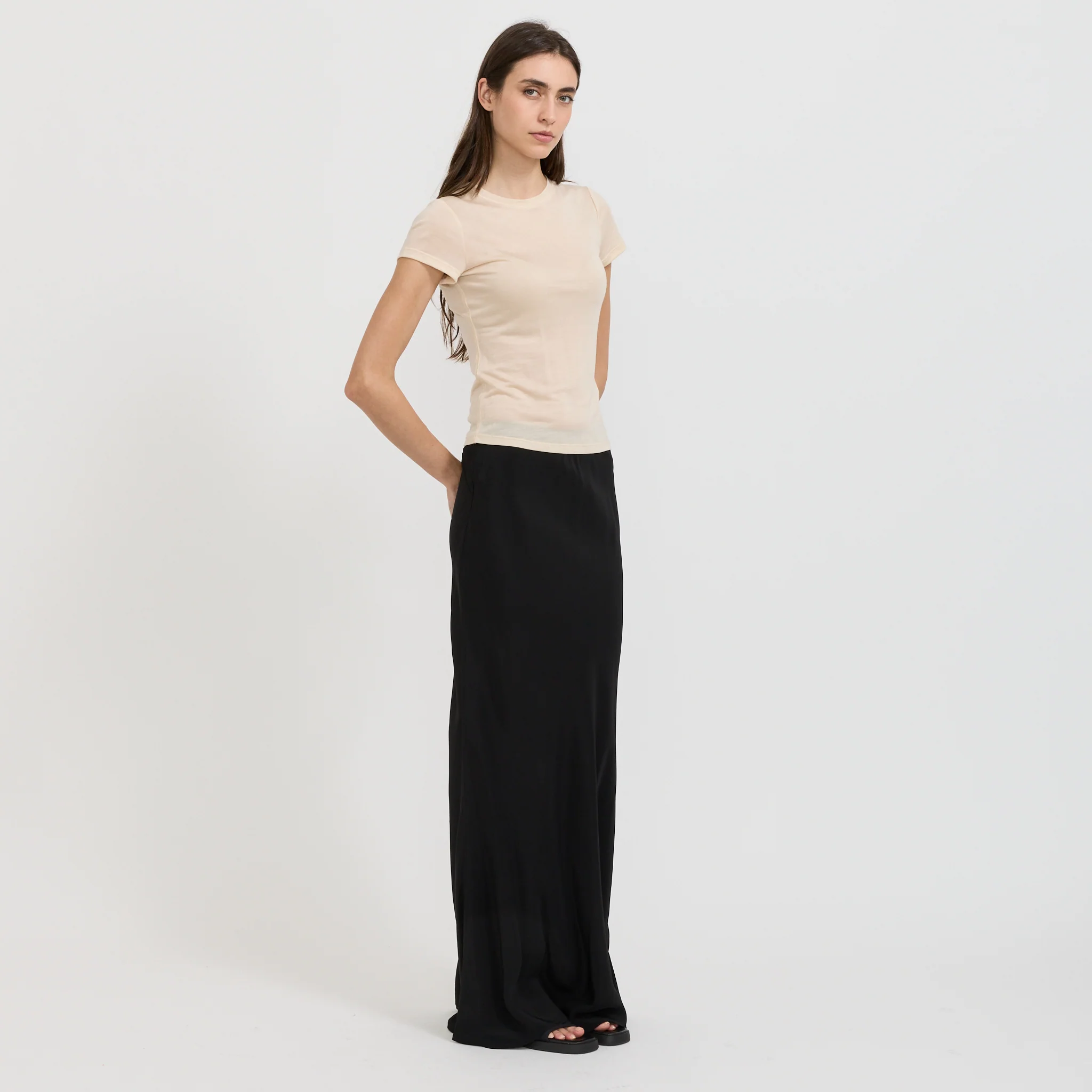 Sheer Baby Tee Cream - Image 6