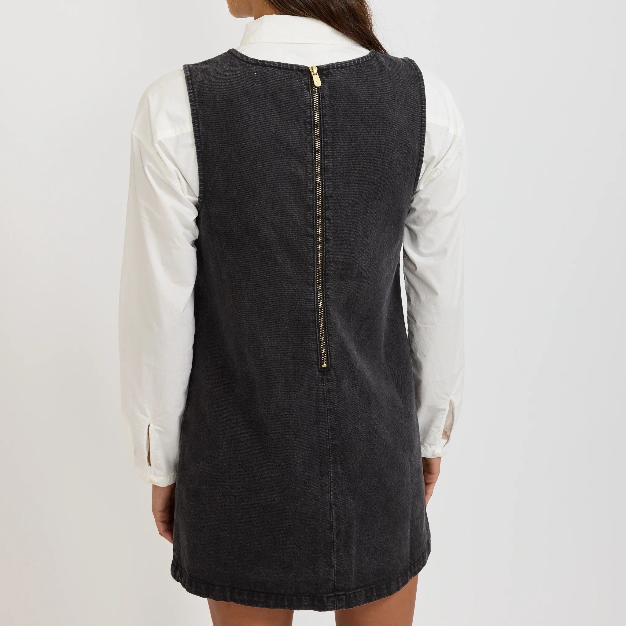 Shift Dress Stone Black - Image 4