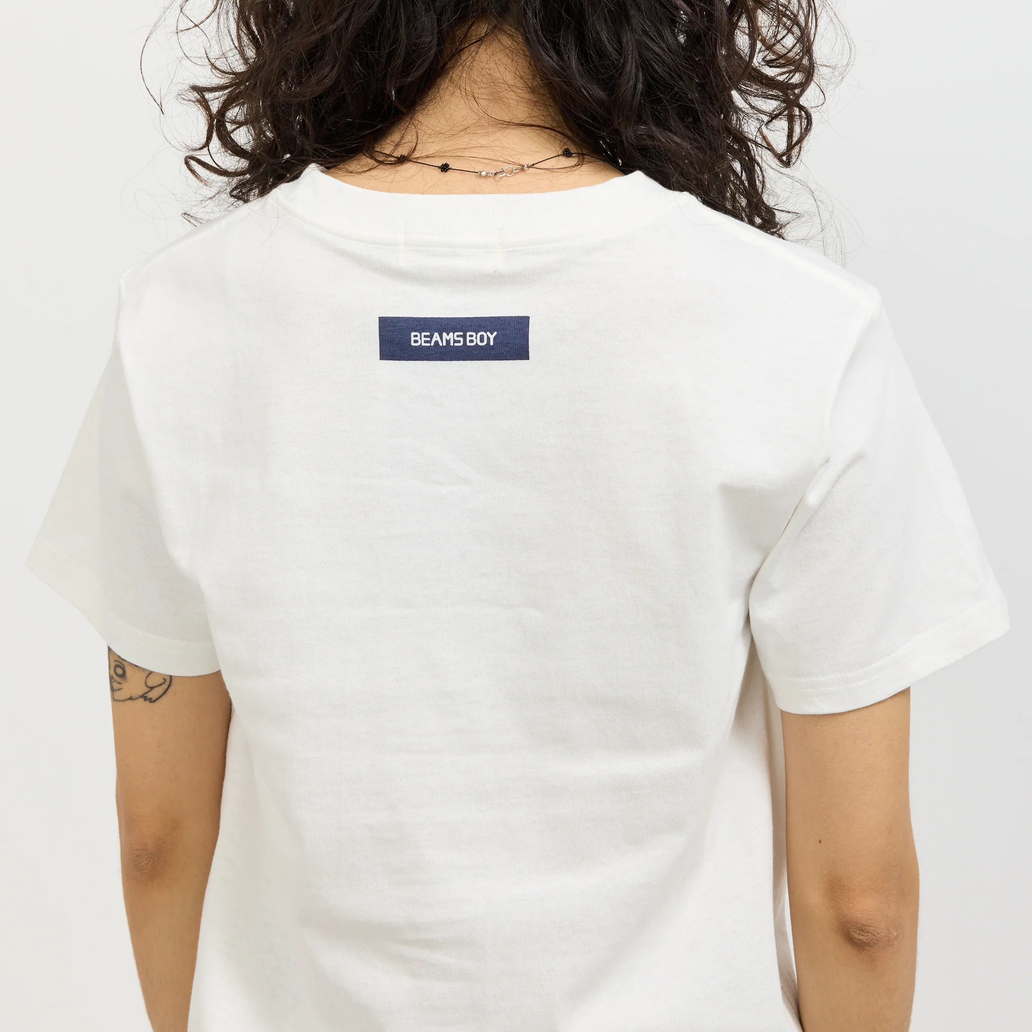 Shop Bag Logo Pocket T Shirt White - Image 6