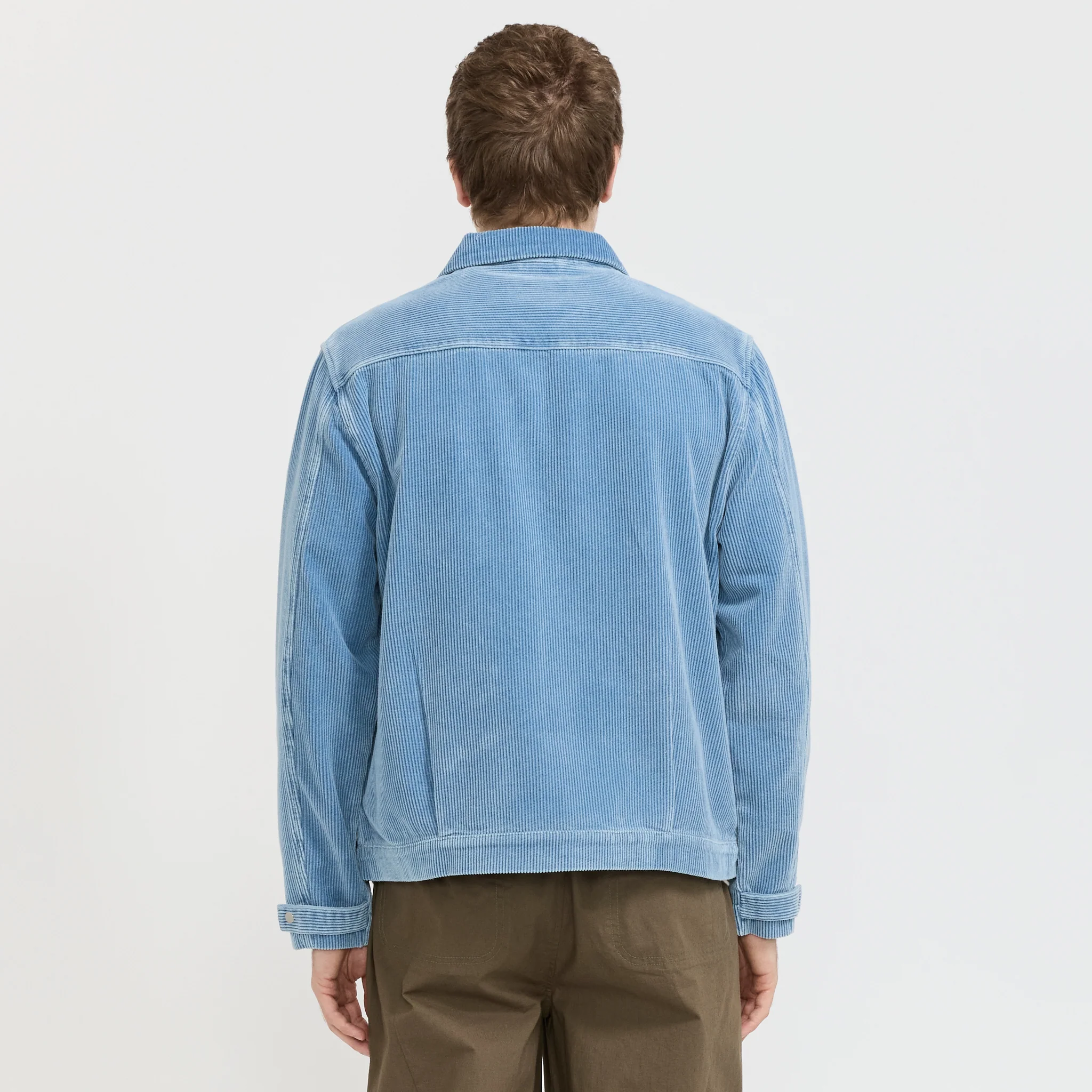 Signal Blouson Soft Blue Cord - Image 4