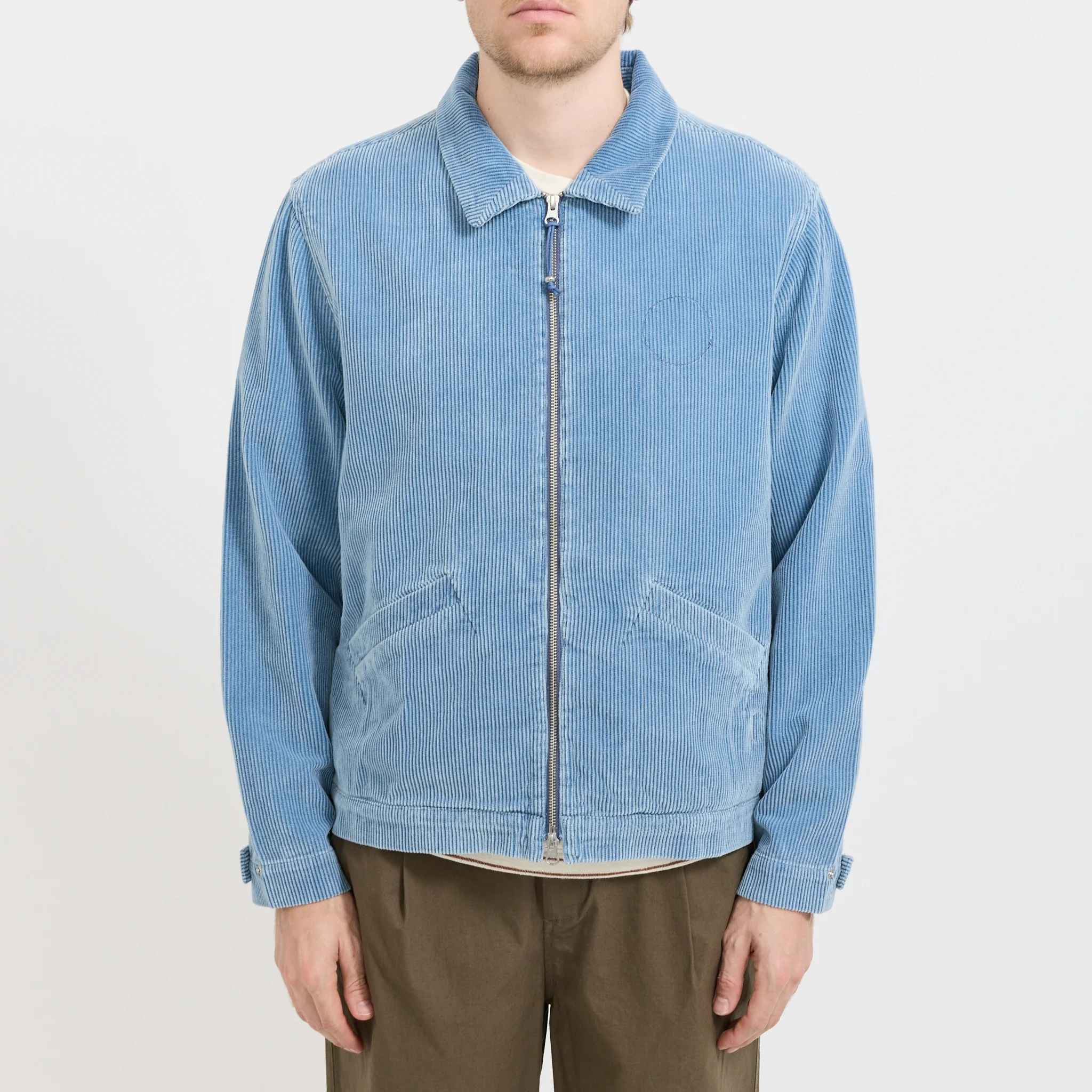 Signal Blouson Soft Blue Cord - Image 5