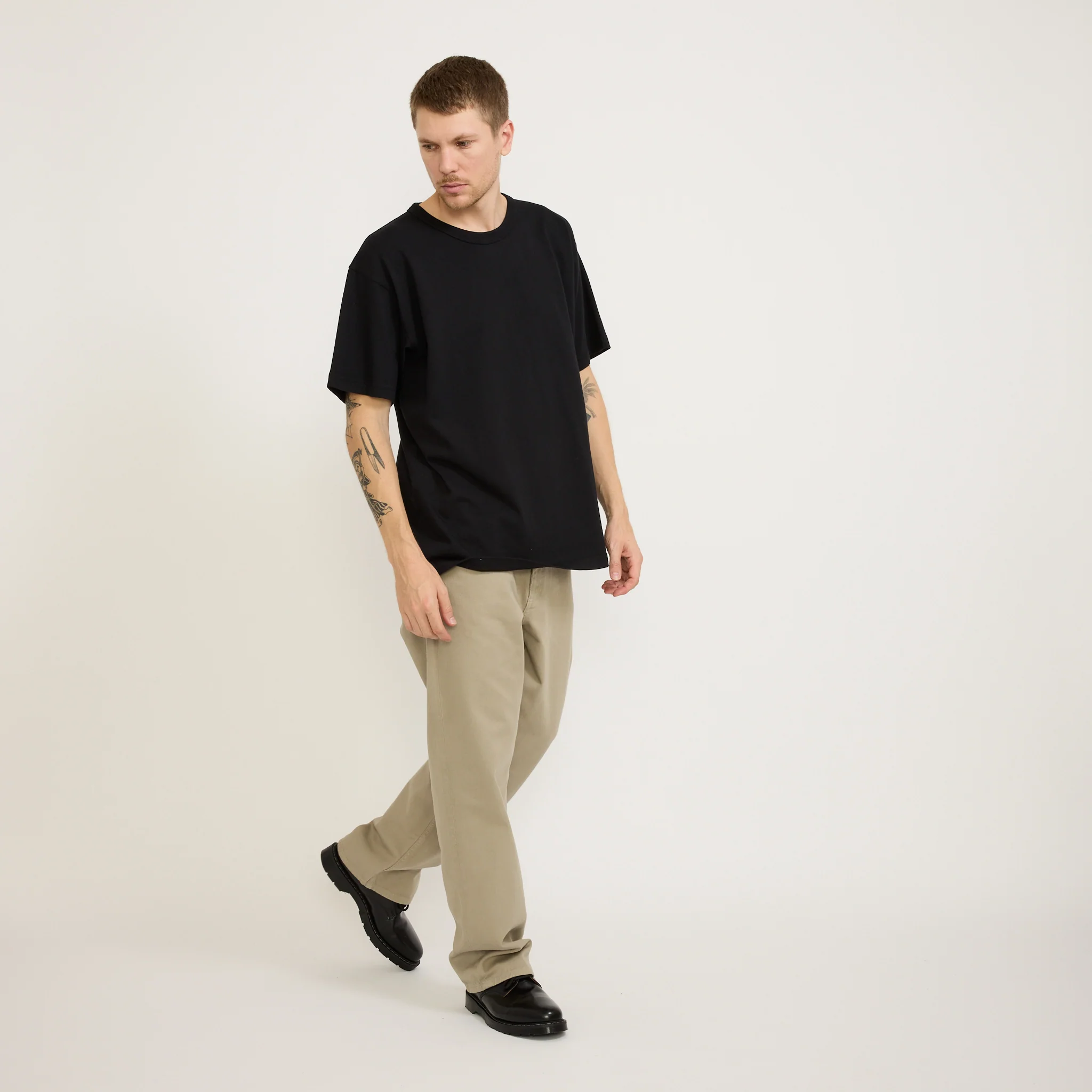 Simon Heavy T-Shirt Black - Image 2
