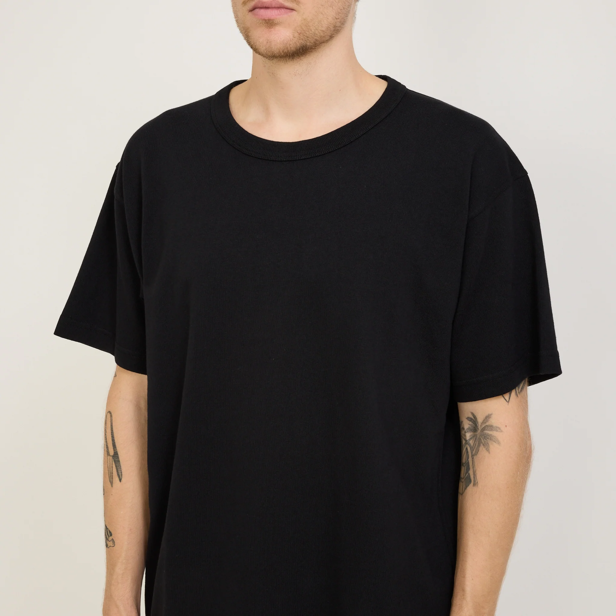 Simon Heavy T-Shirt Black - Image 5