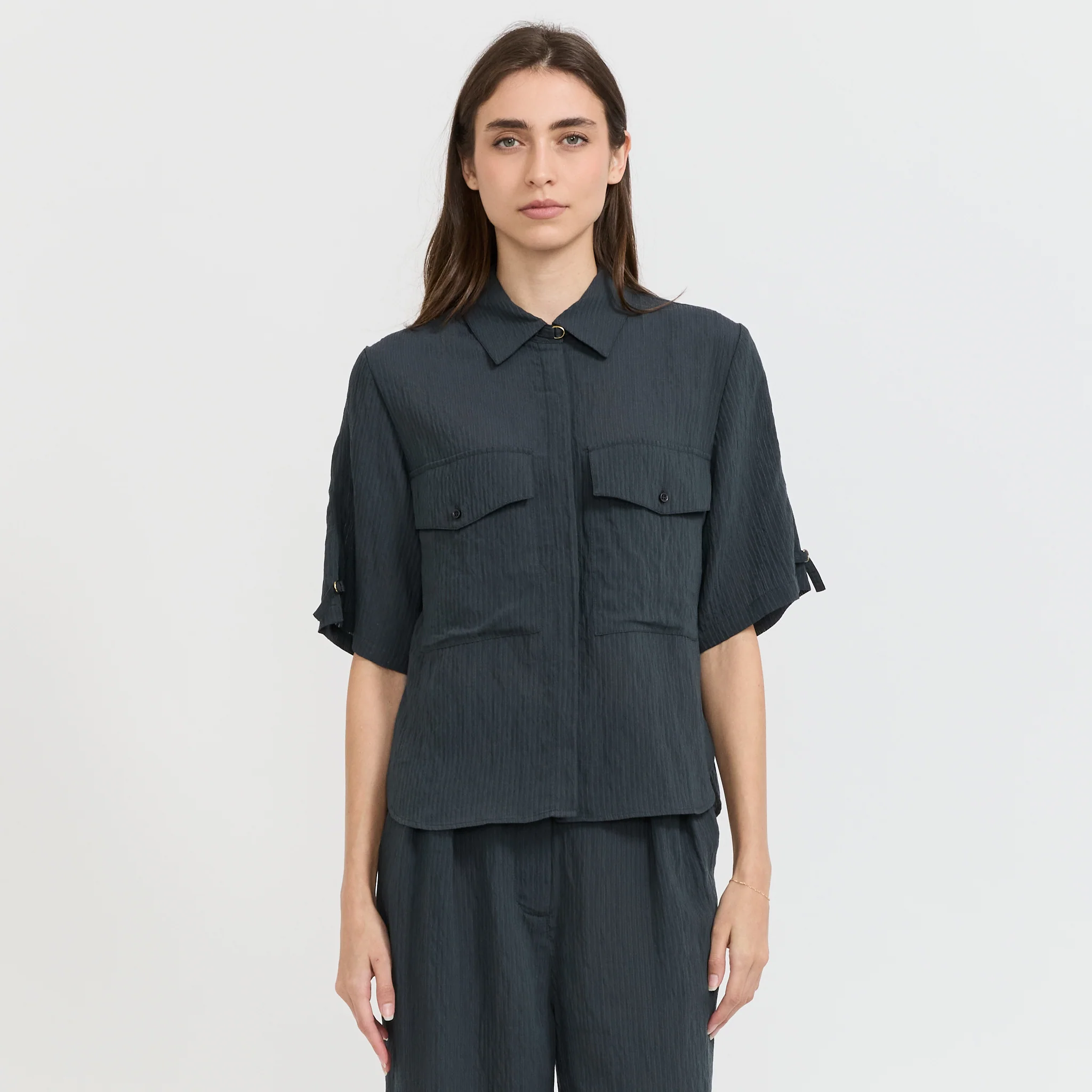 Simonin Shirt Smoke Green