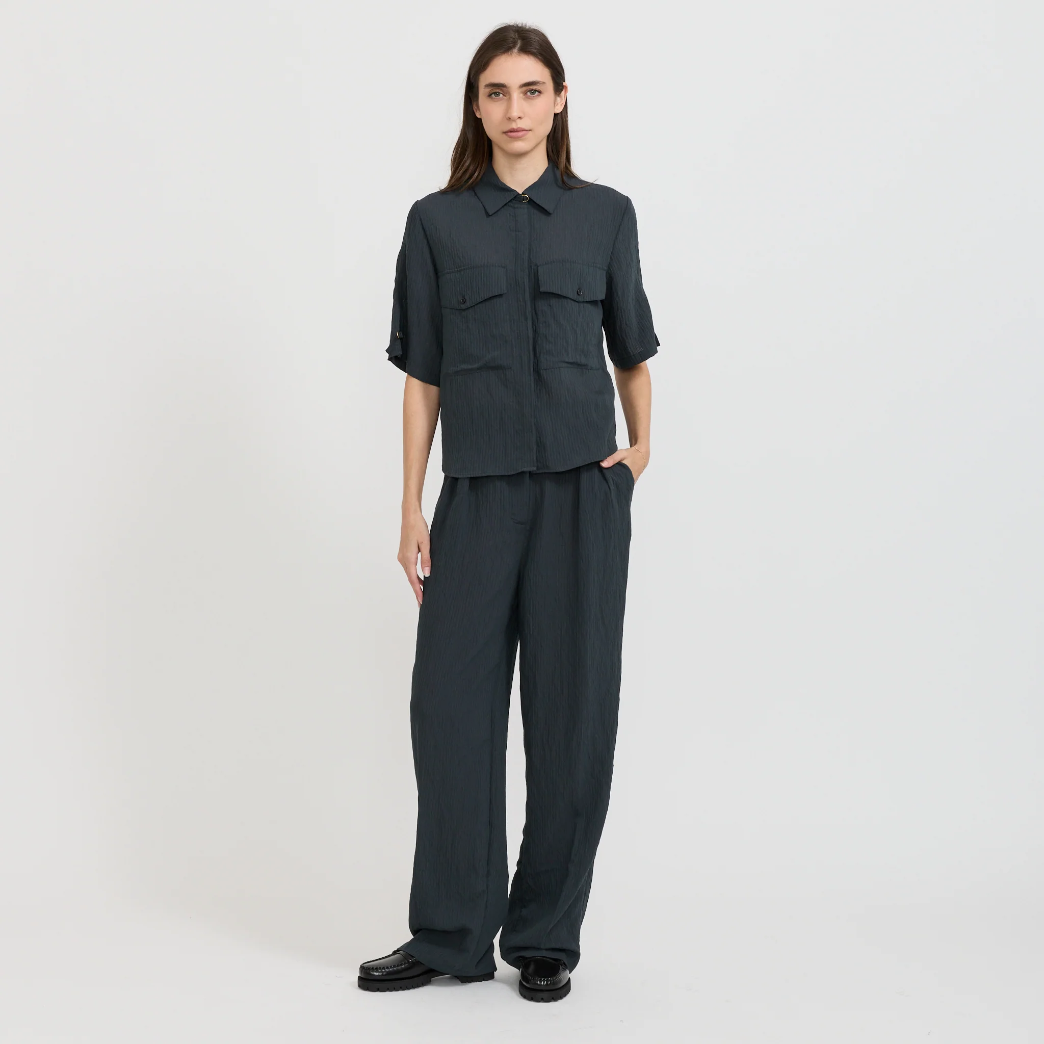 Simonin Shirt Smoke Green - Image 2