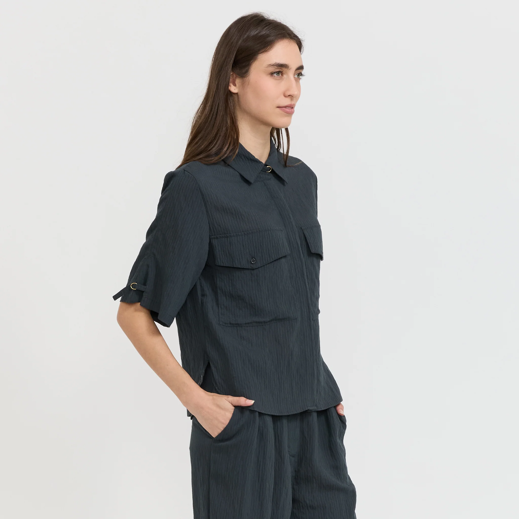 Simonin Shirt Smoke Green - Image 3