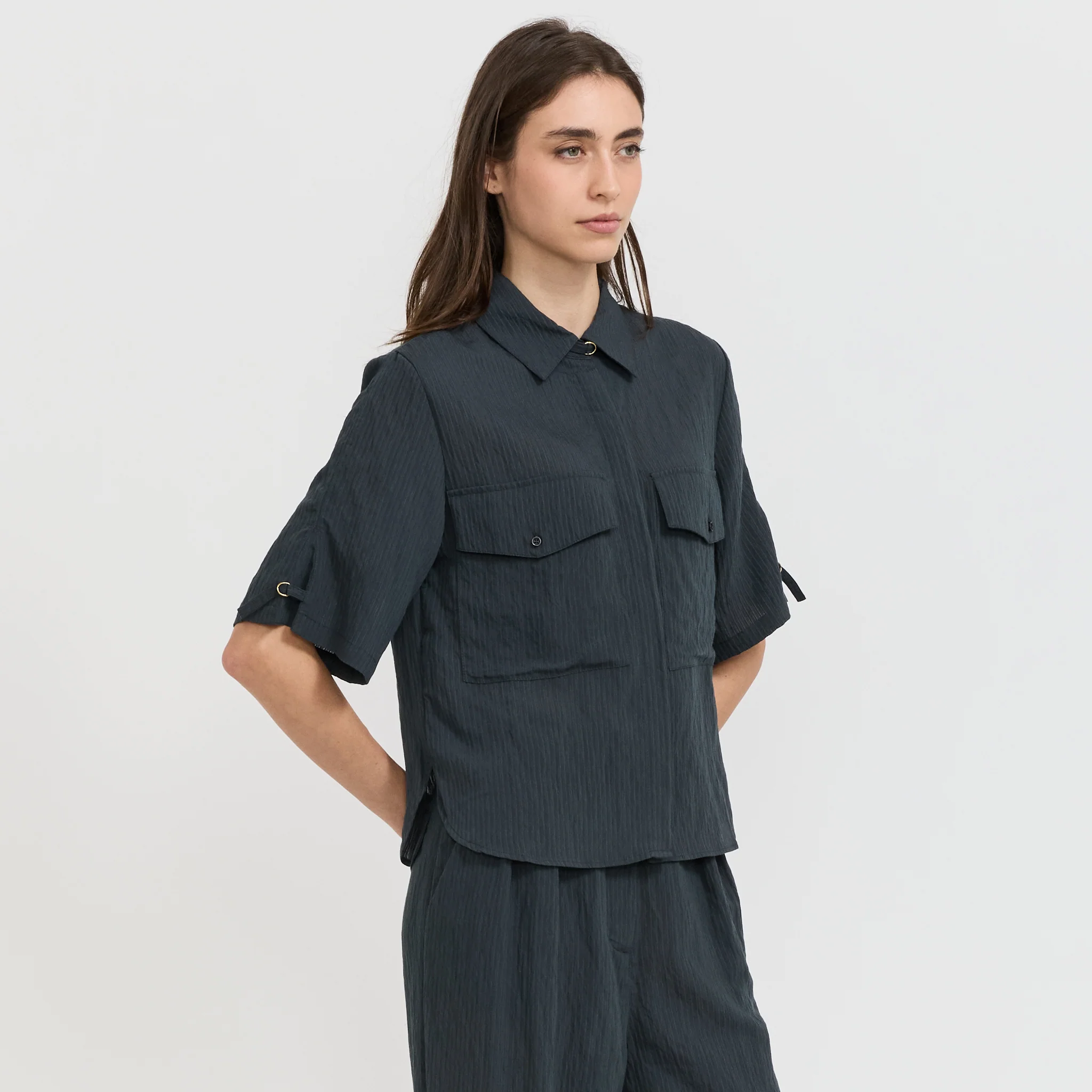 Simonin Shirt Smoke Green - Image 4