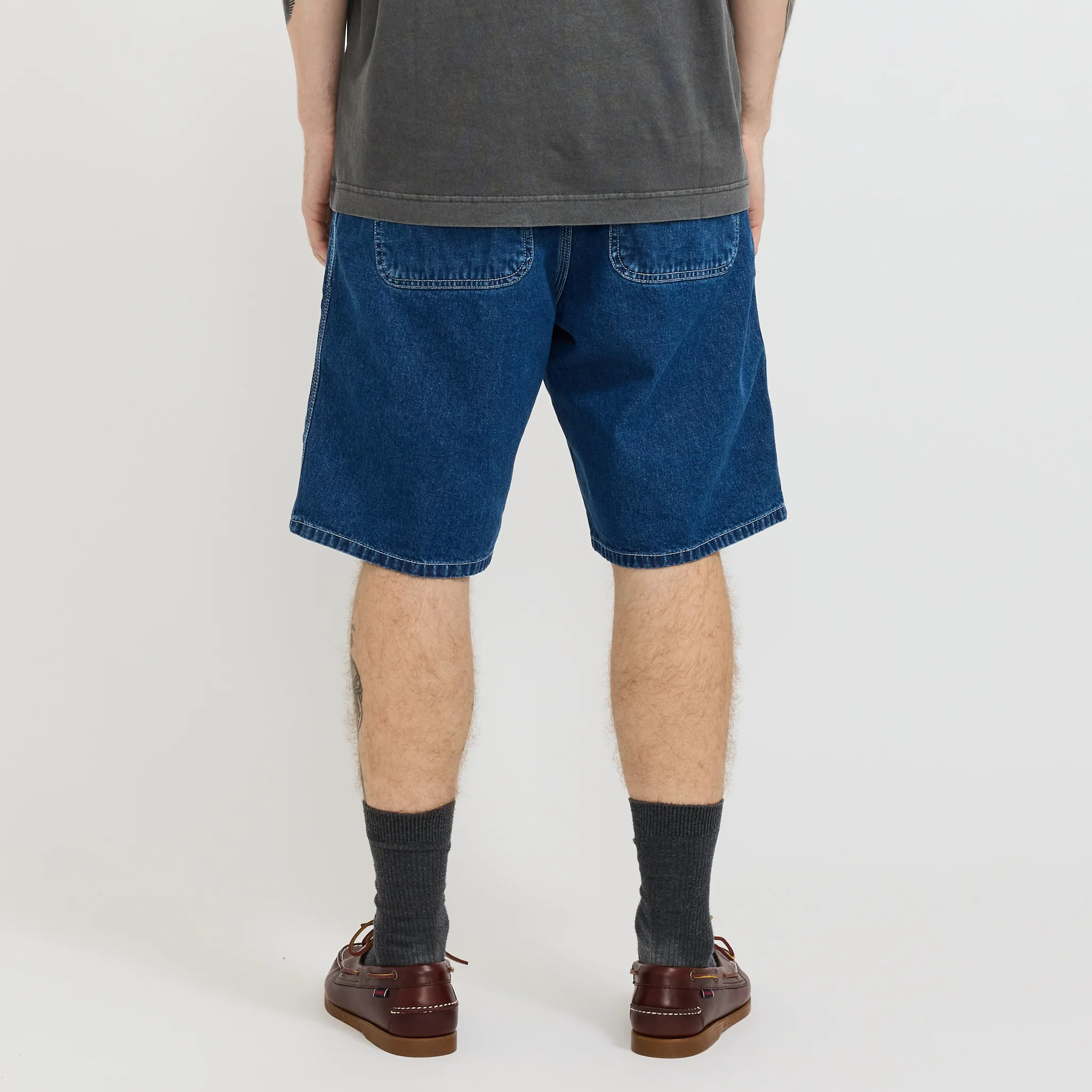 Simple Short Blue Stone Washed - Image 4