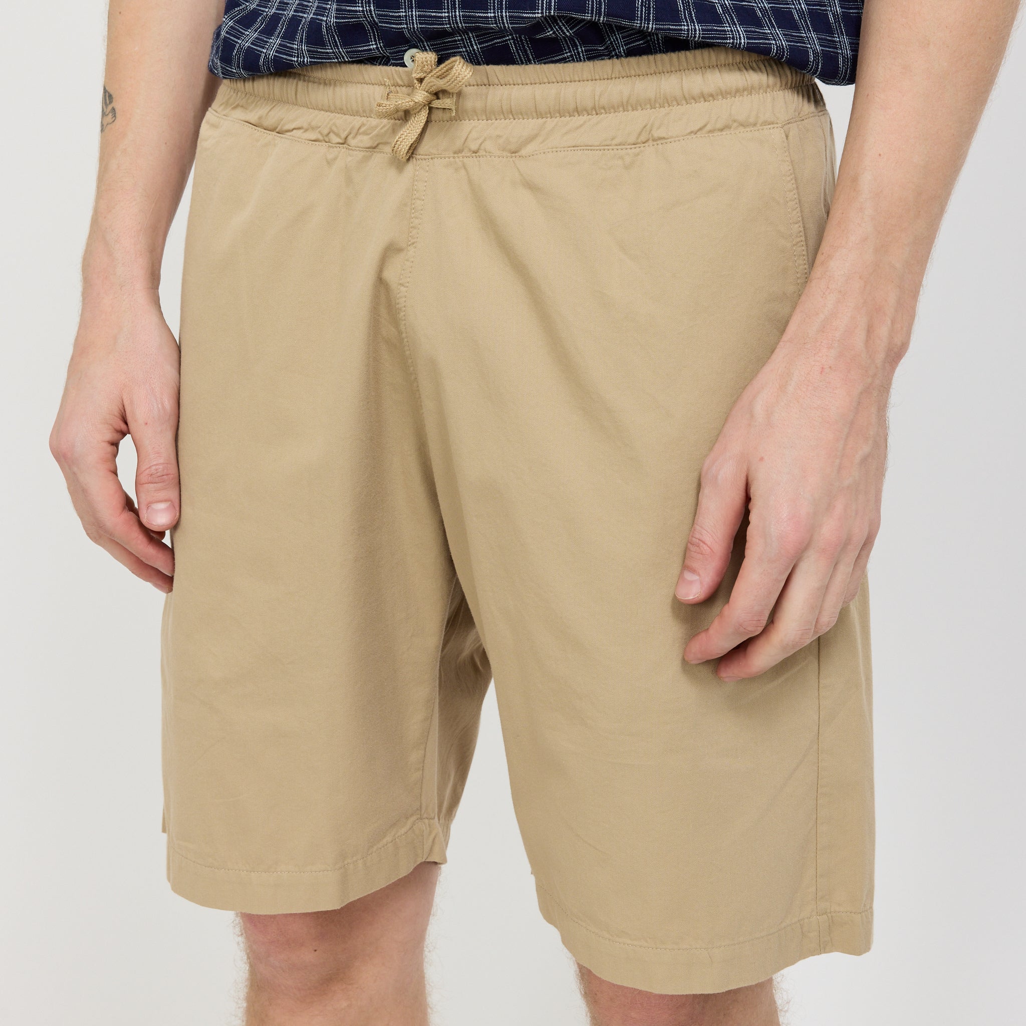 Simple Short Military Cotton Sand - Image 5