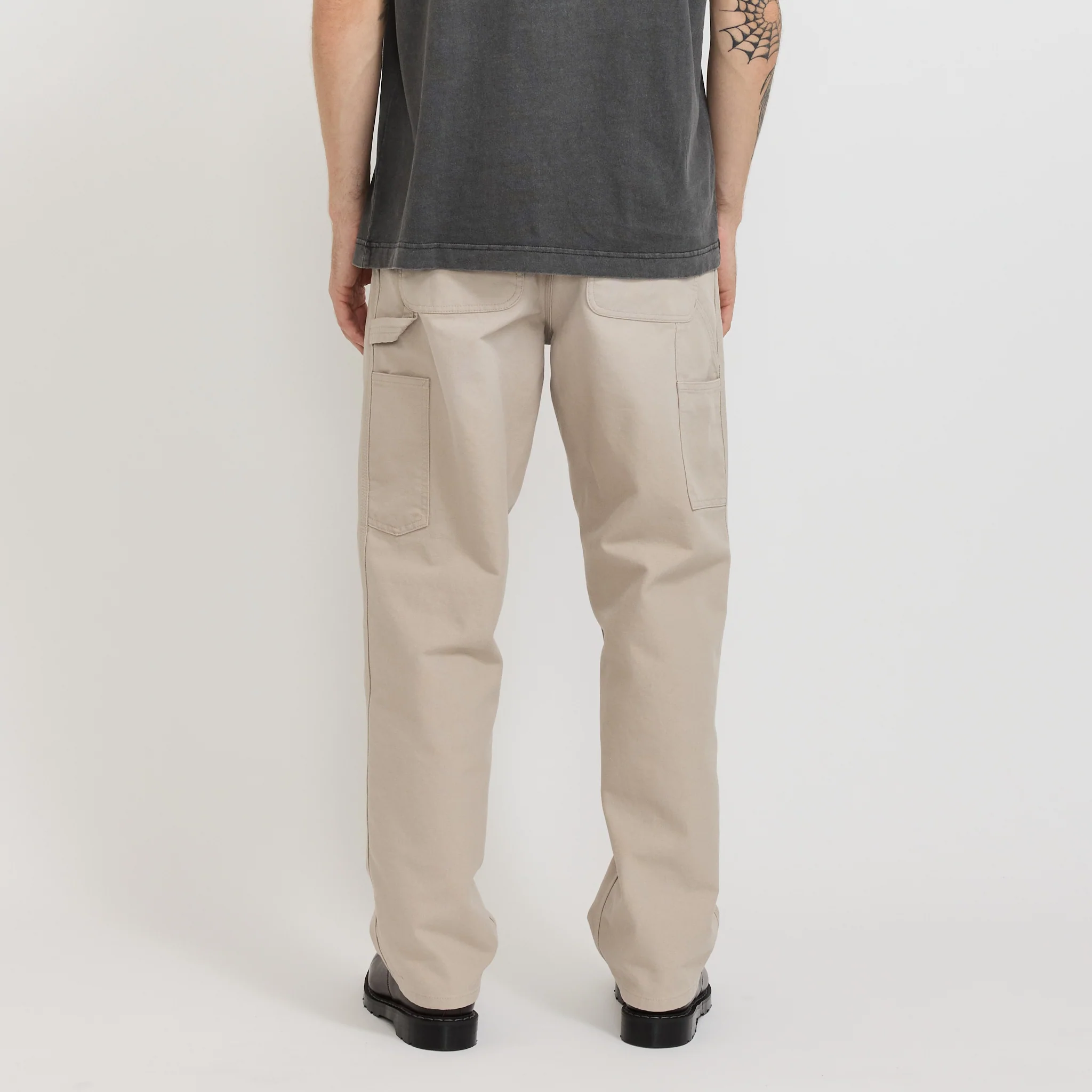 Single Knee Pant Dusky Beige - Image 3