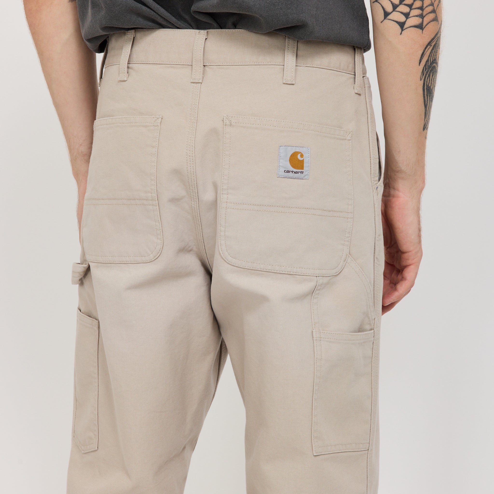 Single Knee Pant Dusky Beige - Image 5