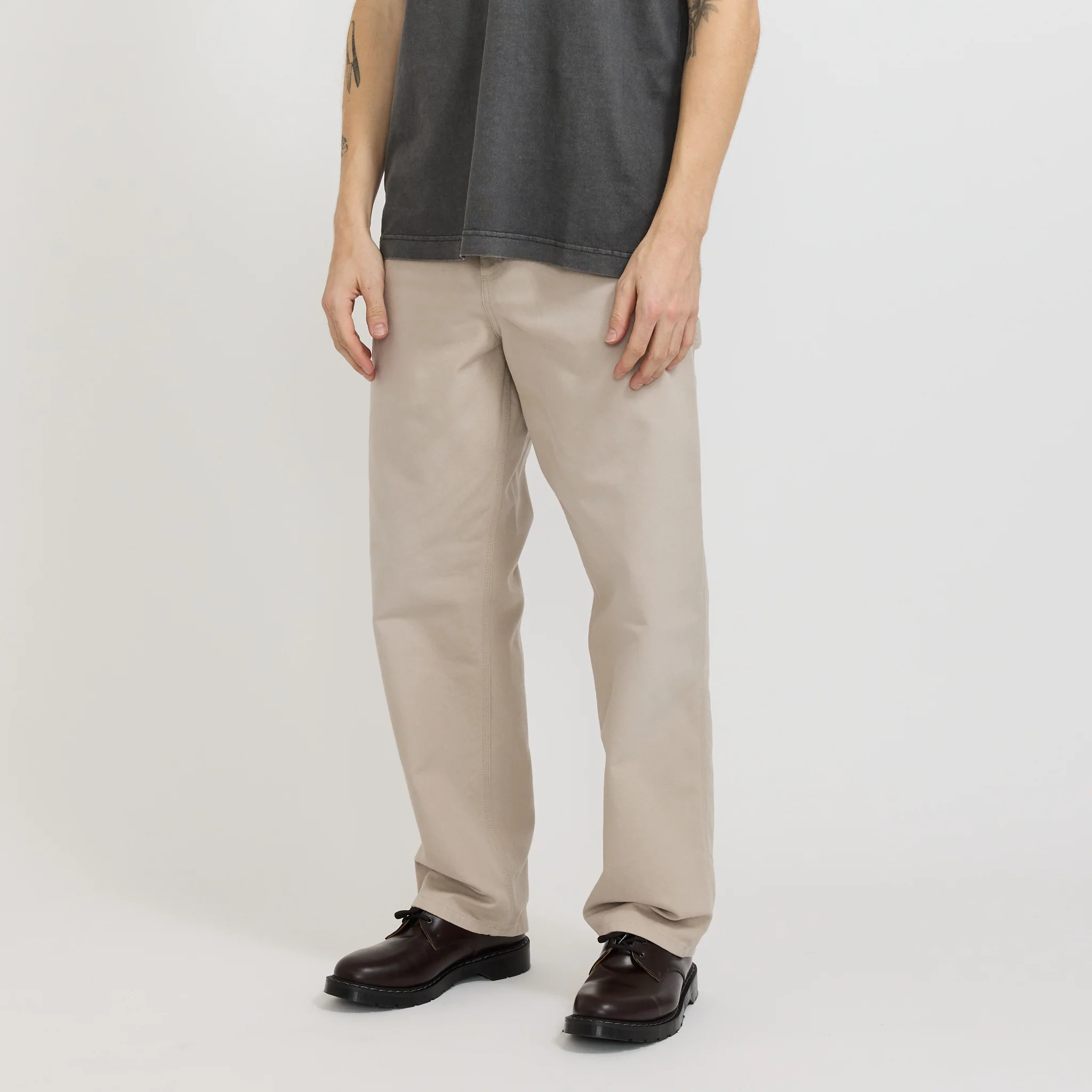 Single Knee Pant Dusky Beige - Image 8