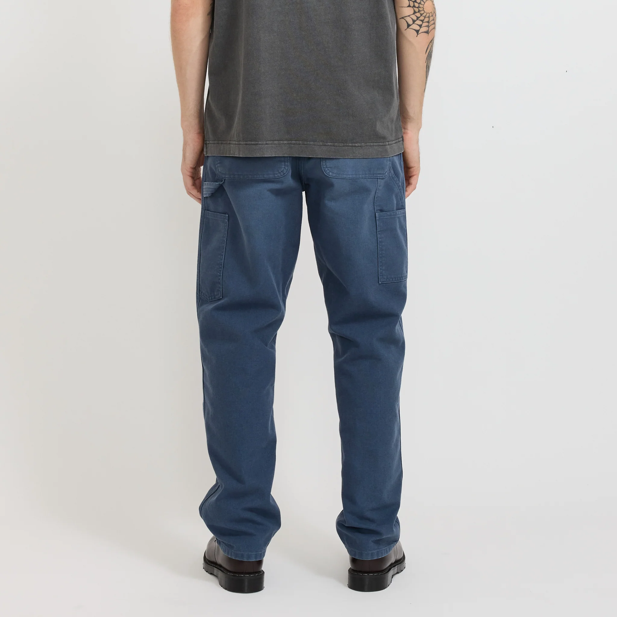 Single Knee Pant Dusky Blue - Image 3