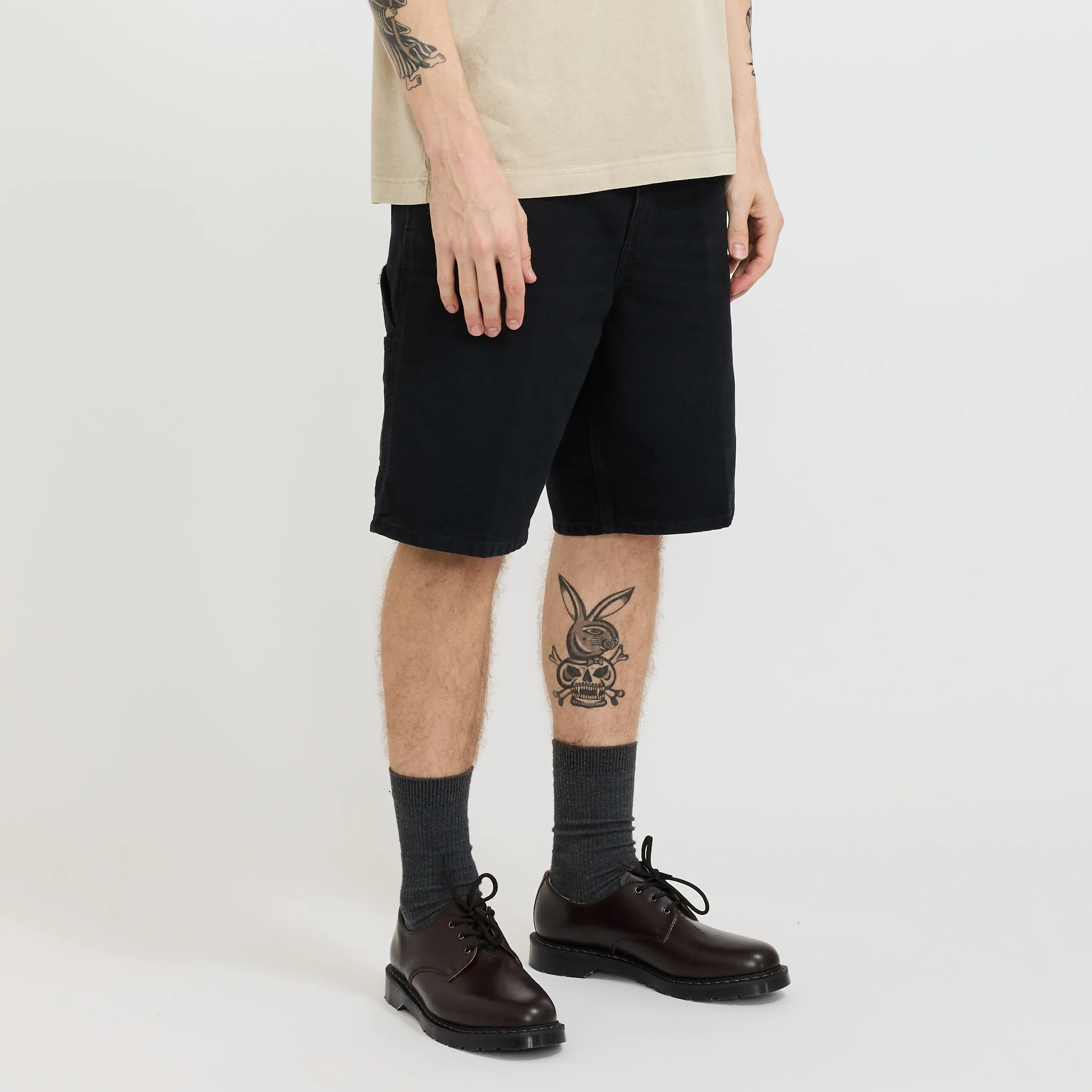 Single Knee Short Black - Image 3