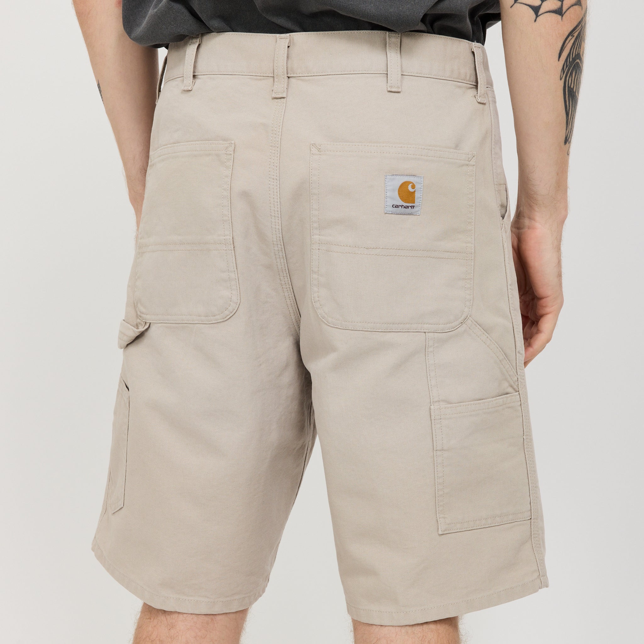 Single Knee Short Dusky Beige - Image 6