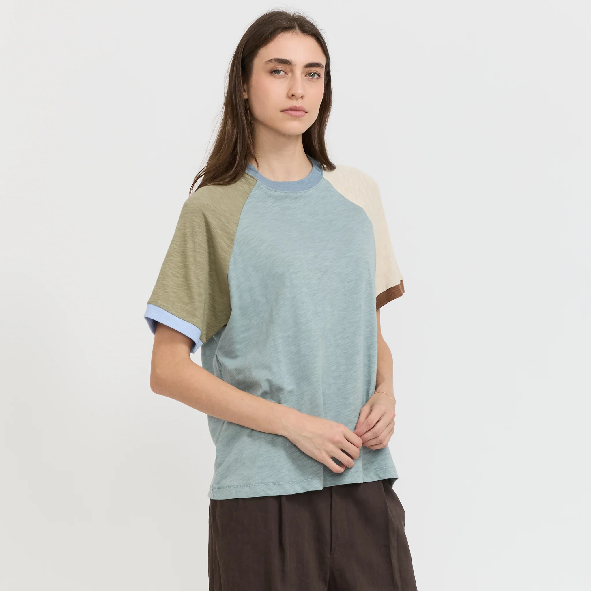 Slab Jersey Crazy Short Sleeve Grey - Image 3