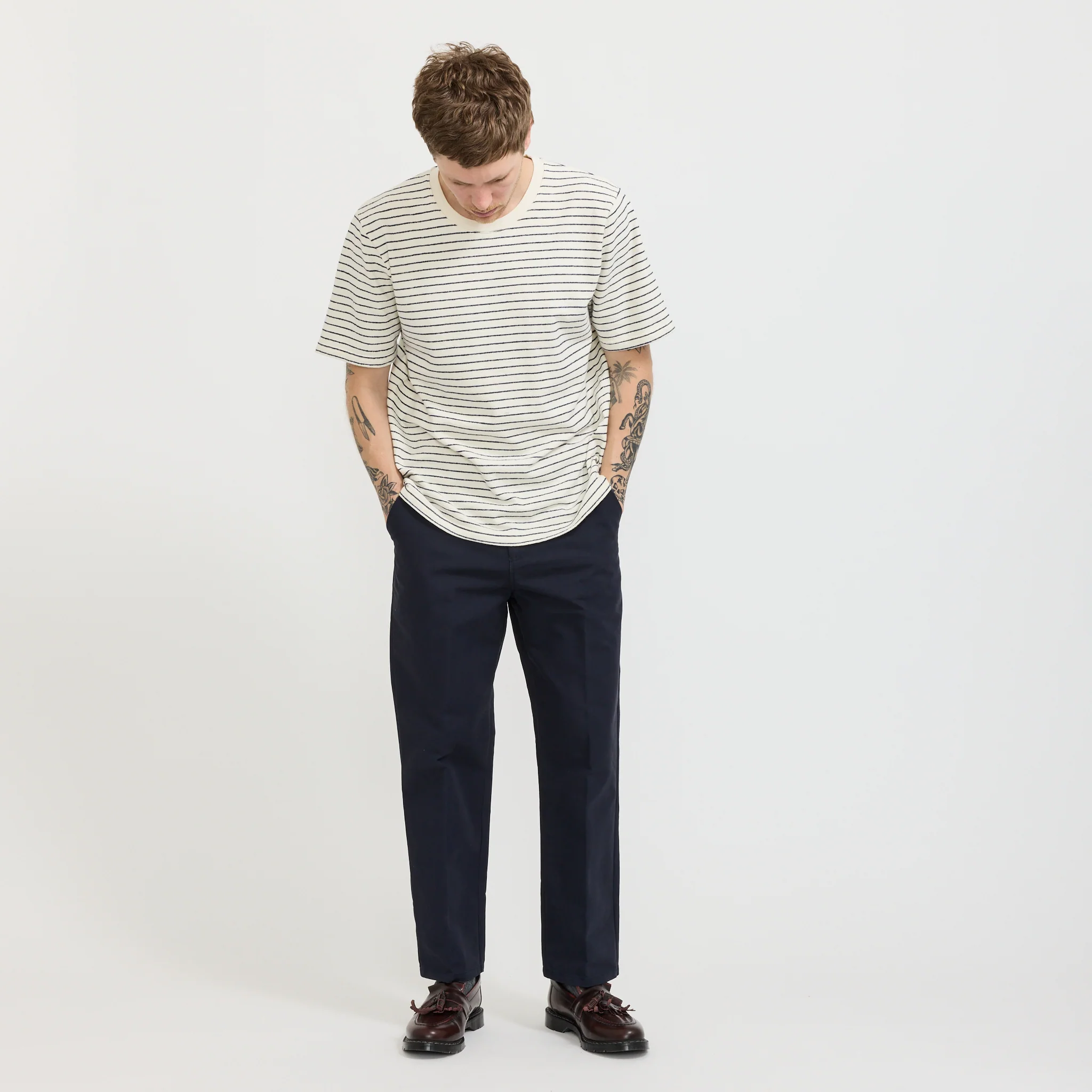 Slim Leg Pant Navy - Image 2